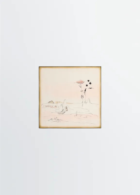 SCARF LANDSCAPE HABOTAI 60X60 IN SILK made by Lemaire