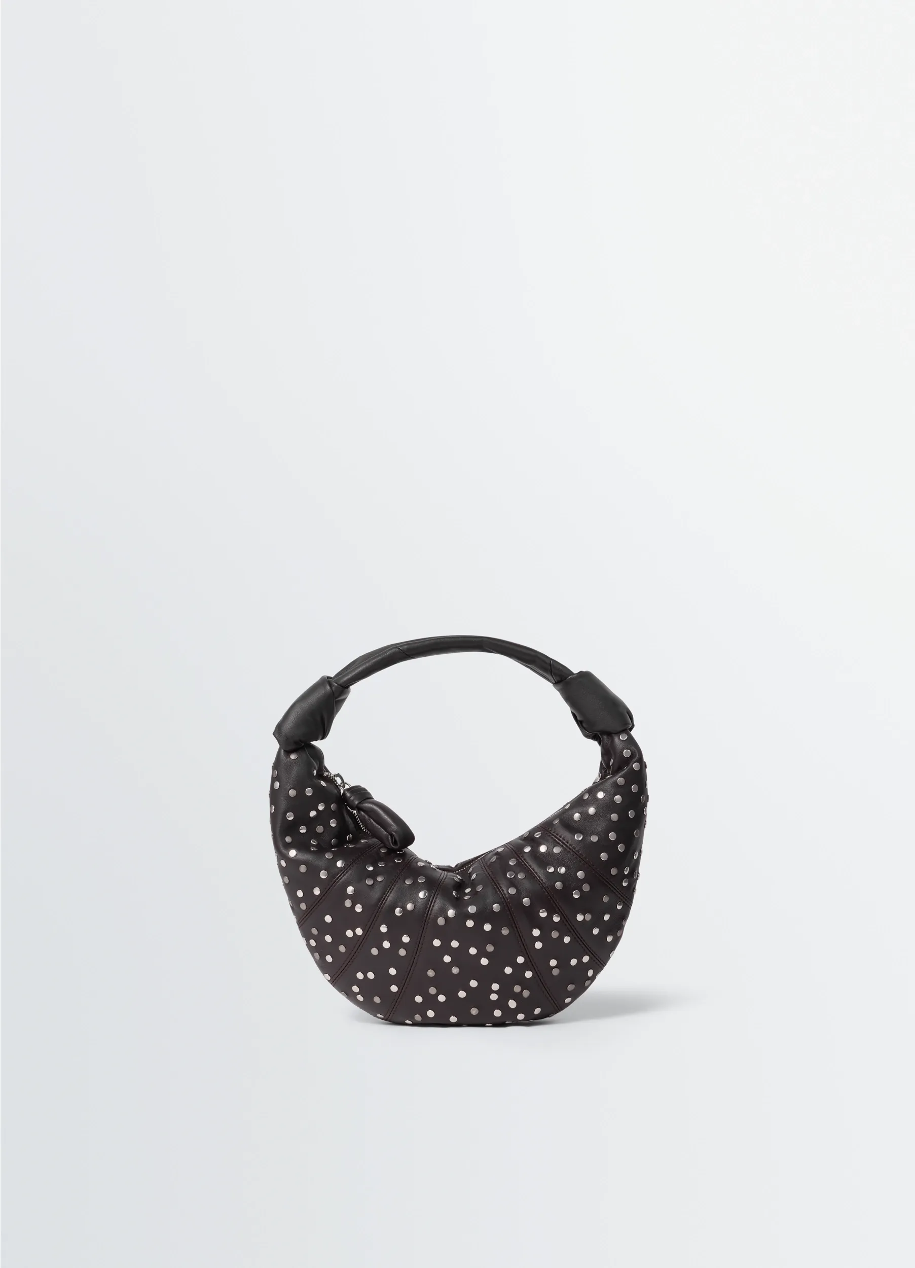 STUDS DOTS MINI FORTUNE CROISSANT BAG IN LEATHER sold by Lemaire
