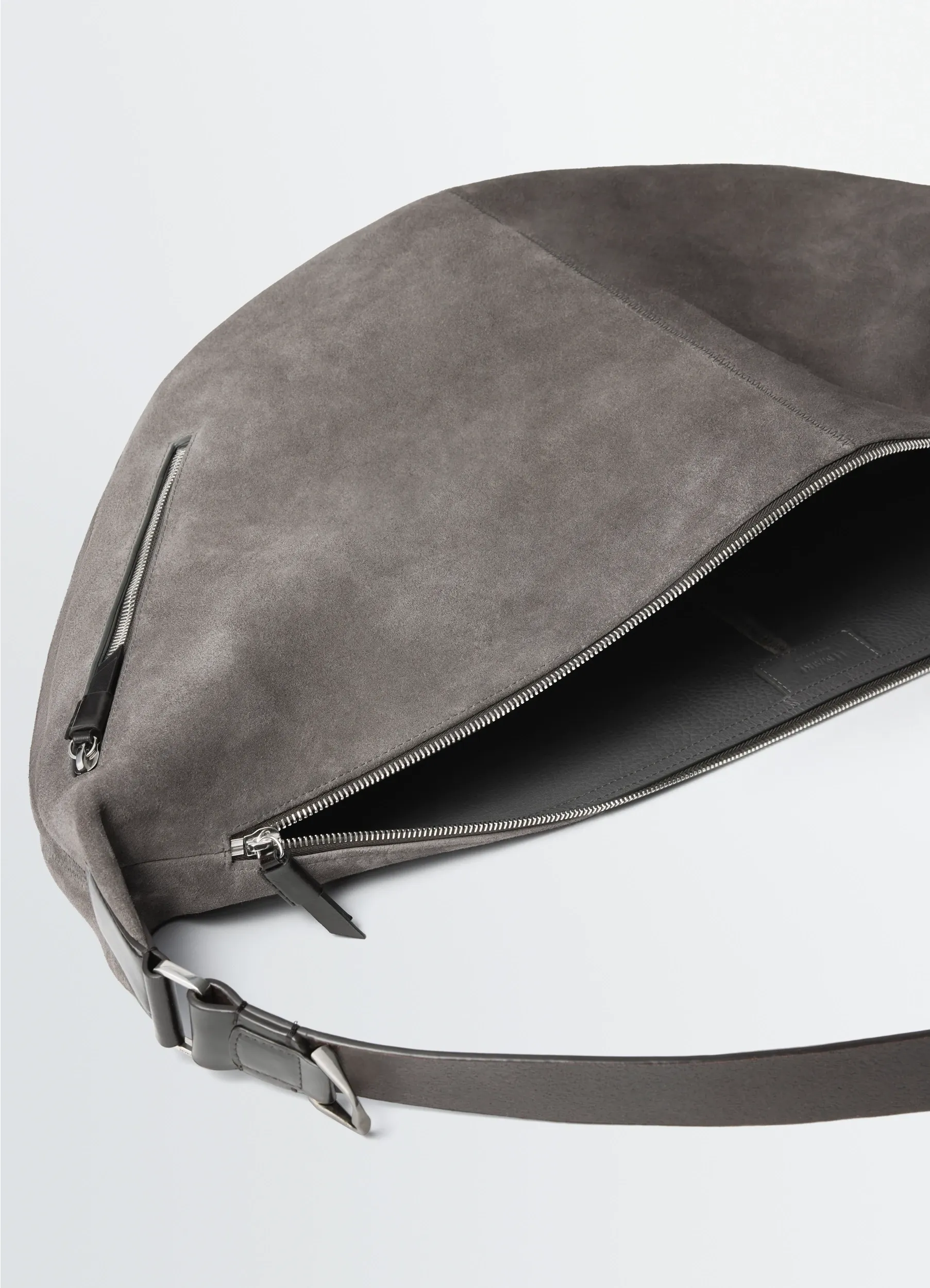 LARGE QUIVER CLIP BAG IN SUEDE LEATHER sold by Lemaire product image thumbnail 5