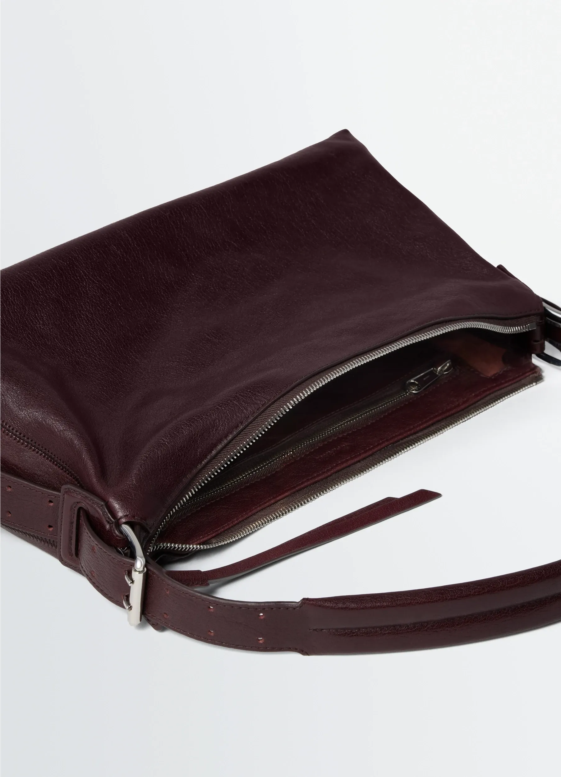 BELTED BAGUETTE BAG IN LEATHER sold by Lemaire product image thumbnail 5