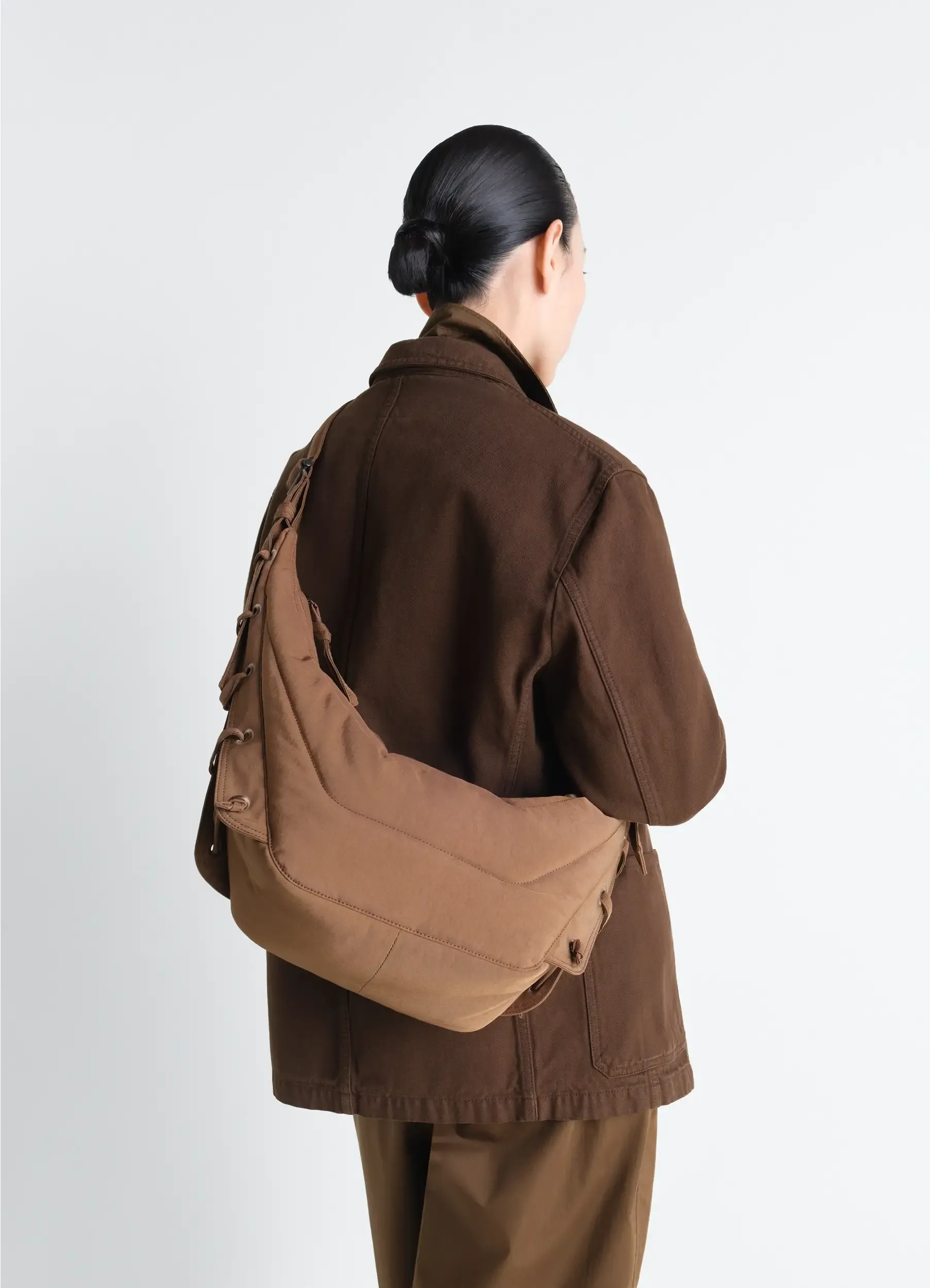 MEDIUM SOFT GAME BAG IN NYLON CANVAS sold by Lemaire product image thumbnail 2