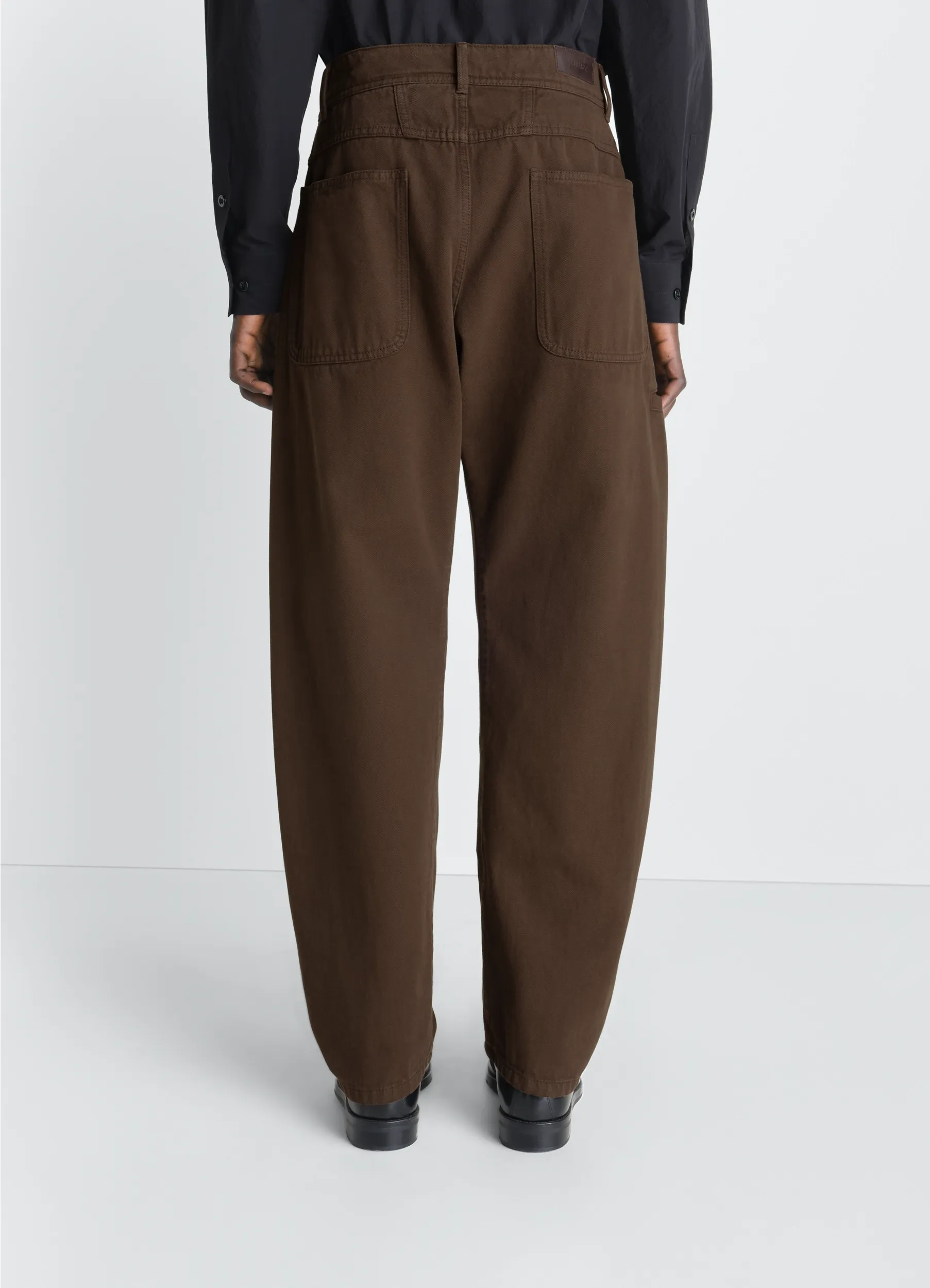TWISTED WORKWEAR PANTS IN DYED HEAVY BROKEN TWILL sold by Lemaire product image thumbnail 5