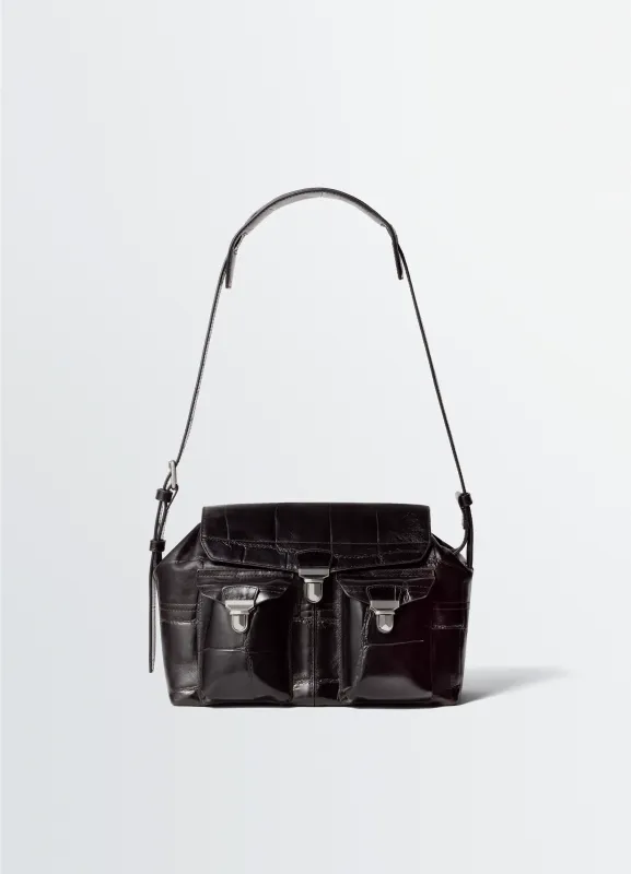 MEDIUM SOFT GEAR BAG IN LEATHER sold by Lemaire