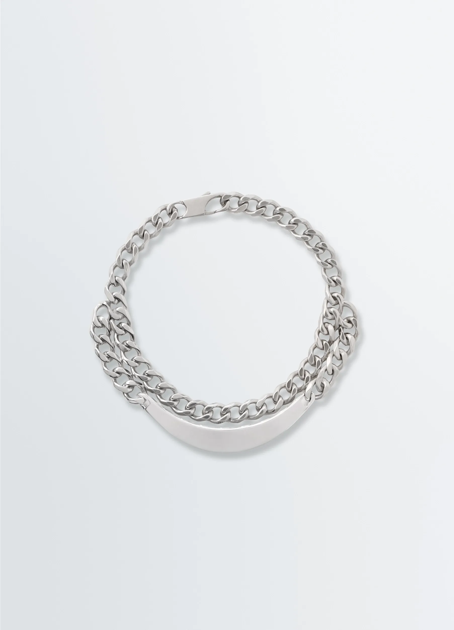 ID BRACELET M IN SILVER sold by Lemaire