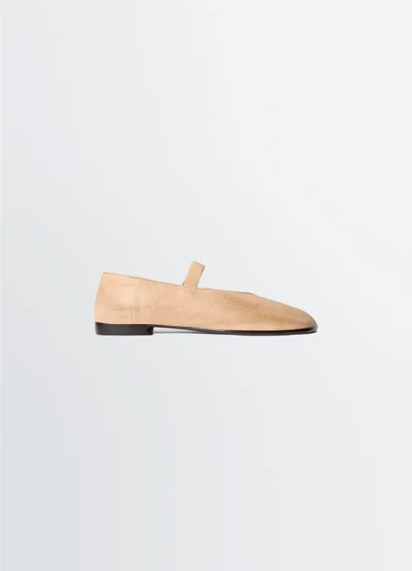 GLOVE BALLERINA IN LEATHER made by Lemaire