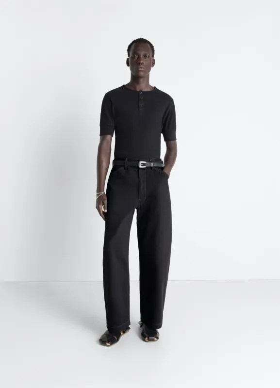 MAXI WORKWEAR PANTS IN DENIM made by Lemaire