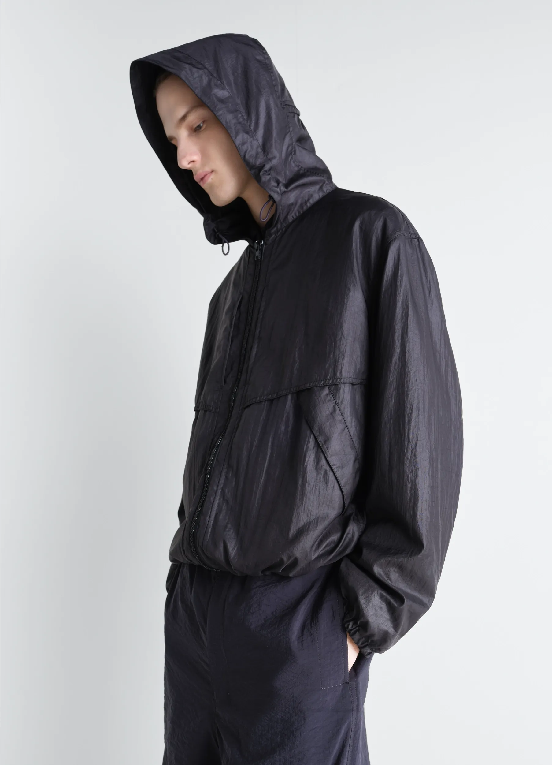 WINDBREAKER IN LIGHT NYLON sold by Lemaire product image thumbnail 4