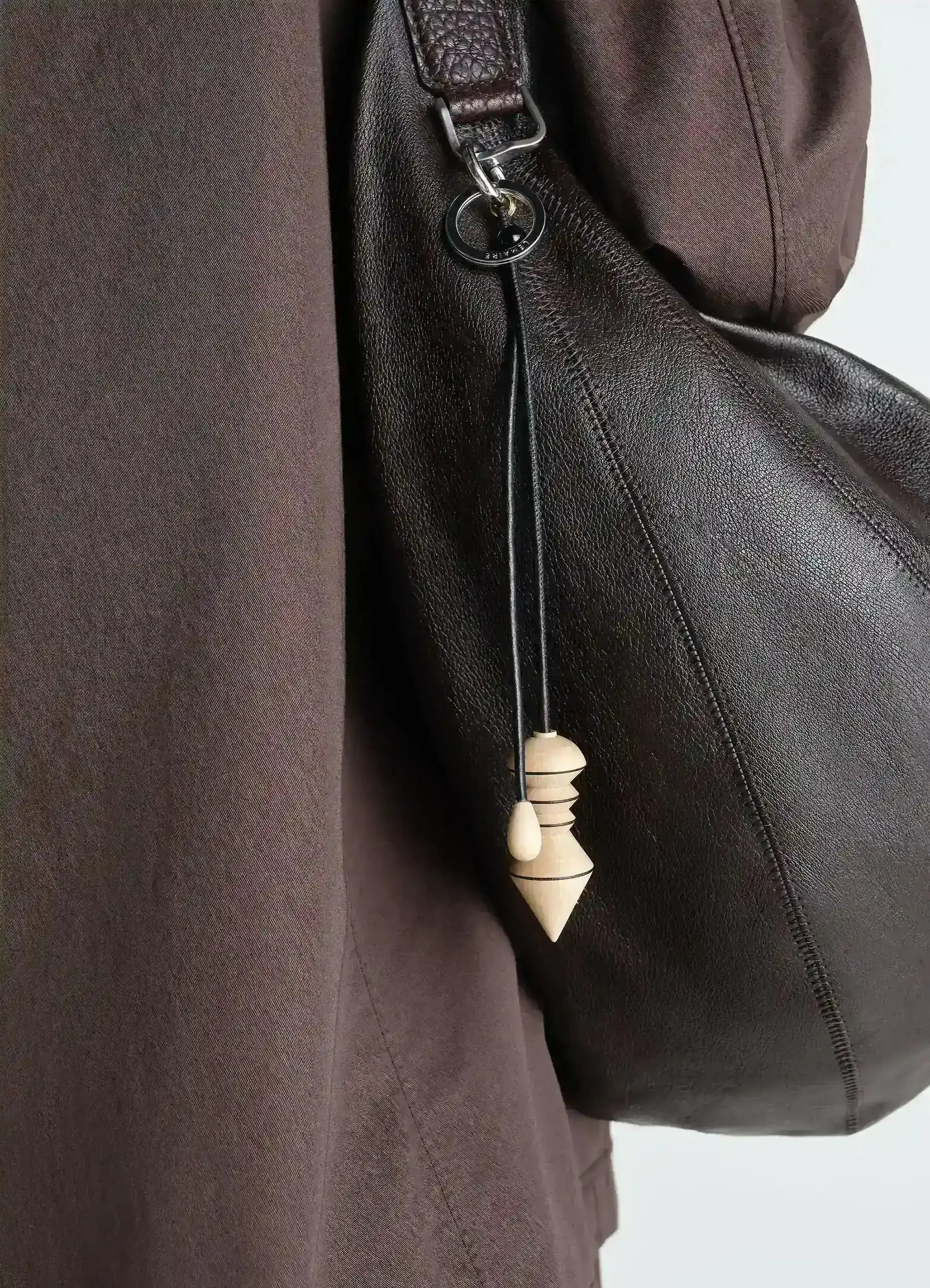 PENDULUM BAG CHARM IN WOOD sold by Lemaire product image thumbnail 2