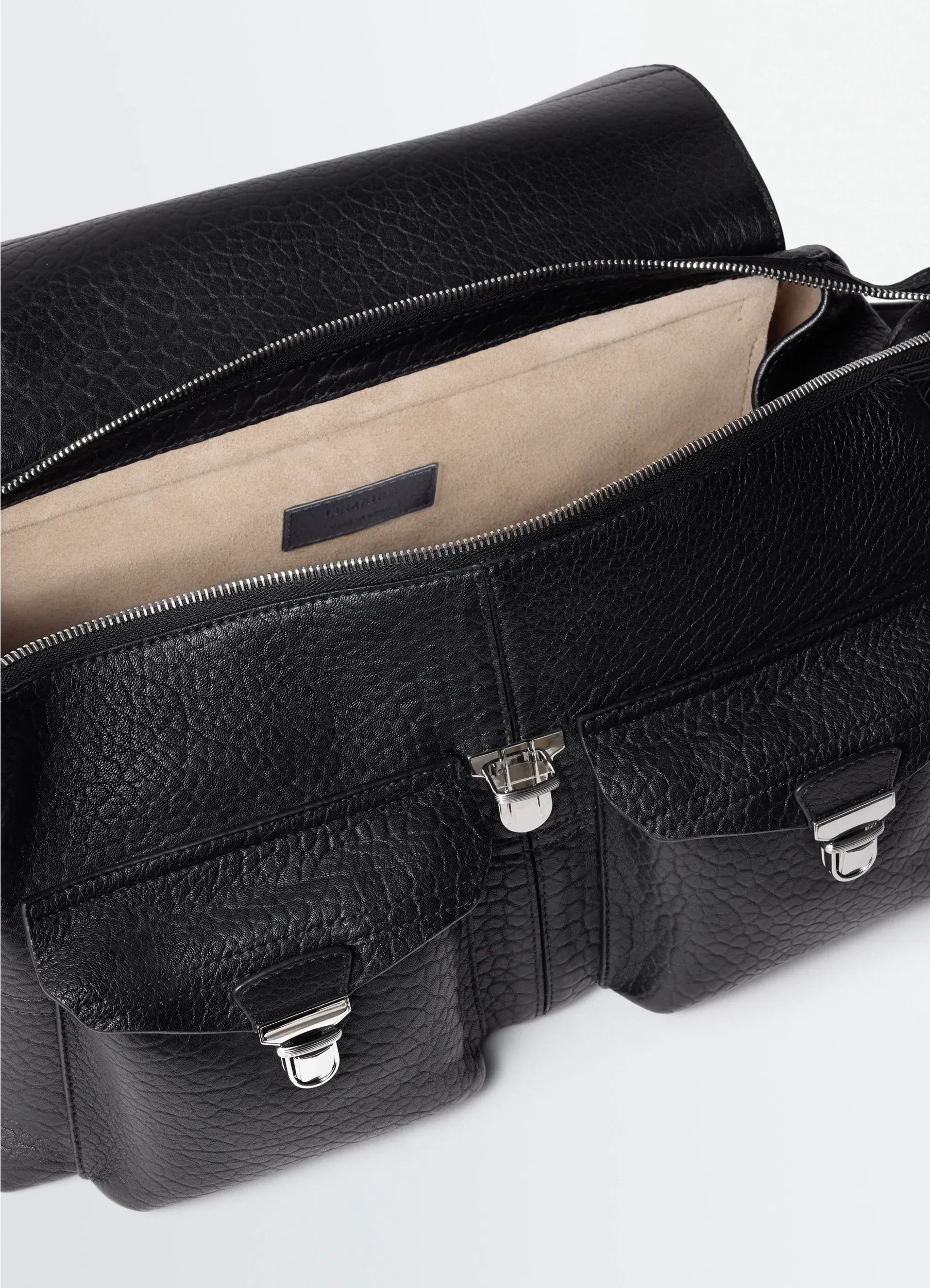 SOFT GEAR BAG IN LEATHER sold by Lemaire product image thumbnail 5