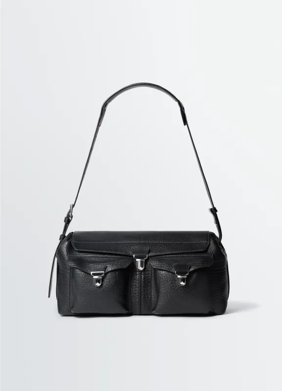 SOFT GEAR BAG IN LEATHER made by Lemaire