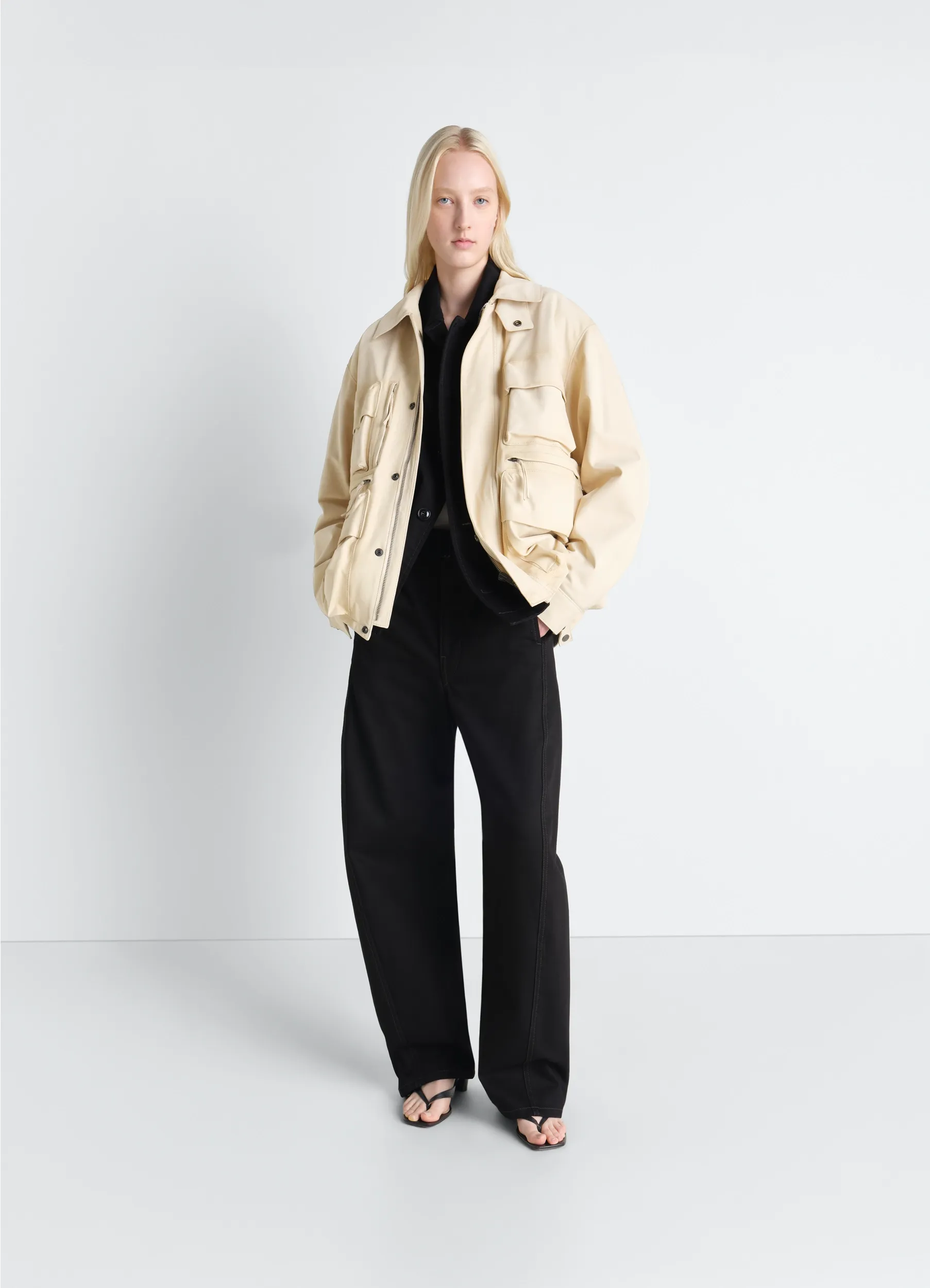 REPORTER JACKET IN NUBUCK sold by Lemaire product image thumbnail 2