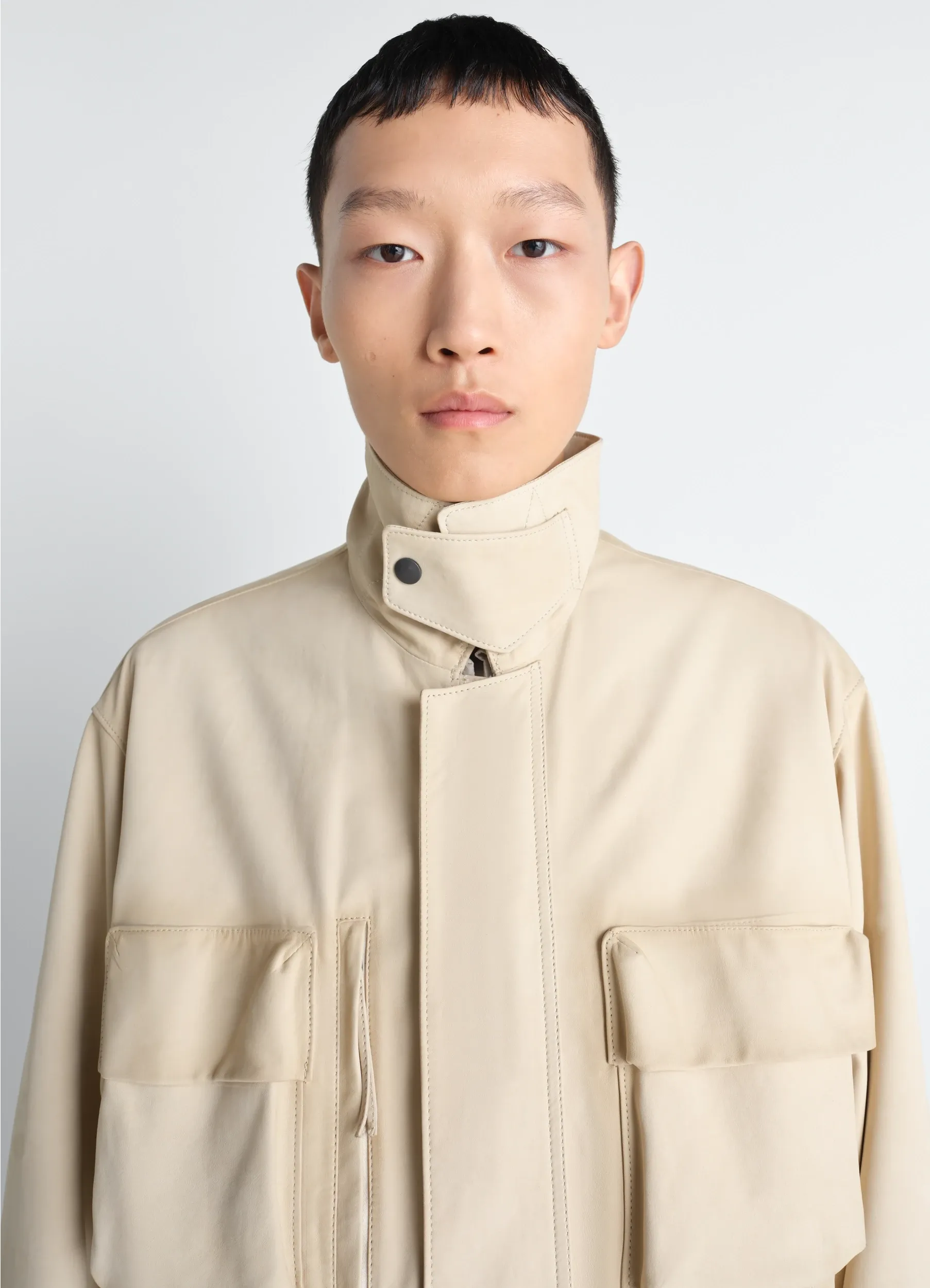 REPORTER JACKET IN NUBUCK sold by Lemaire product image thumbnail 3