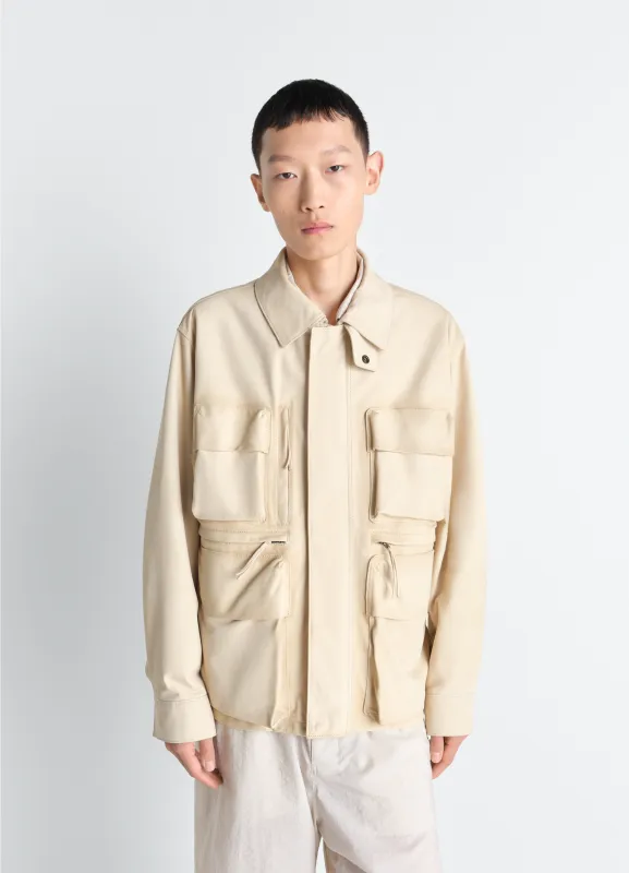 REPORTER JACKET IN NUBUCK made by Lemaire
