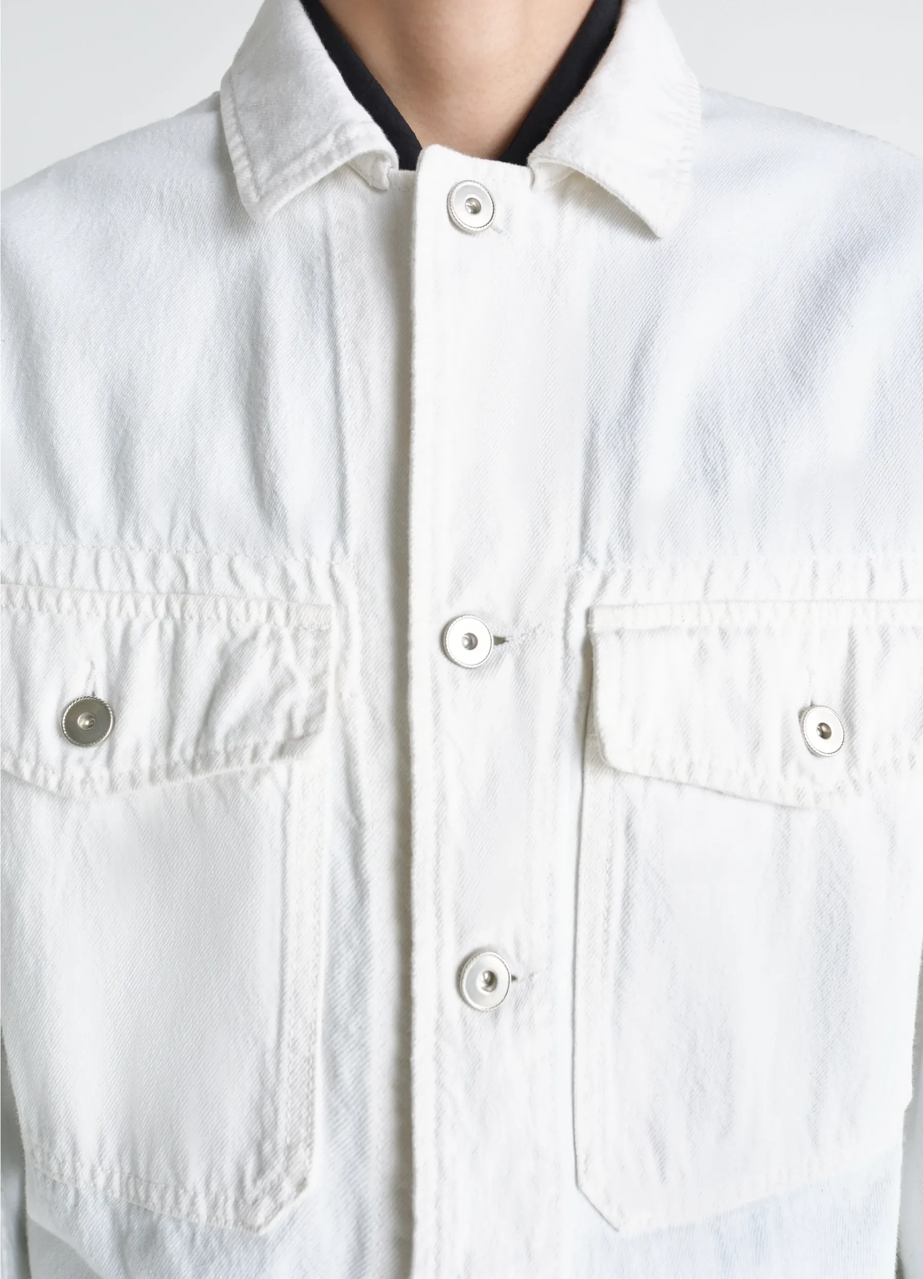 TRUCKER JACKET IN DENIM sold by Lemaire product image thumbnail 3