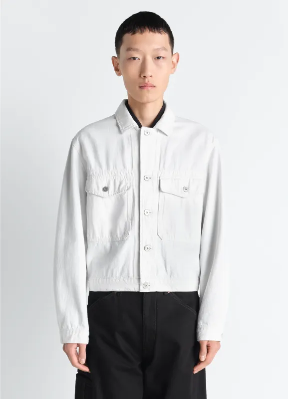 TRUCKER JACKET IN DENIM made by Lemaire