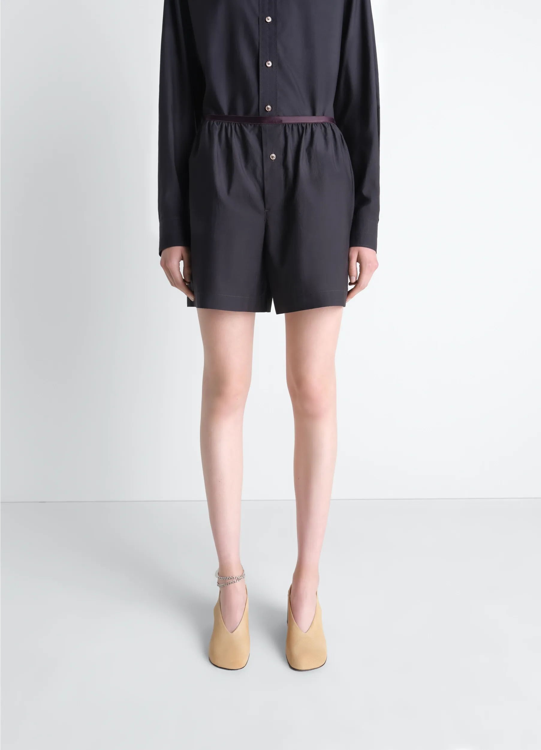 BOXER SHORTS IN WASHED COTTON SILK sold by Lemaire product image thumbnail 2