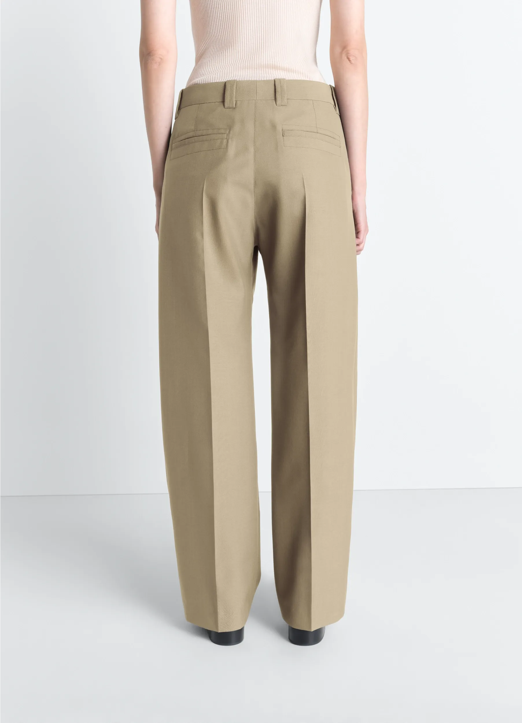 STRAIGHT TAILORED PANTS IN POLYWOOL sold by Lemaire product image thumbnail 5