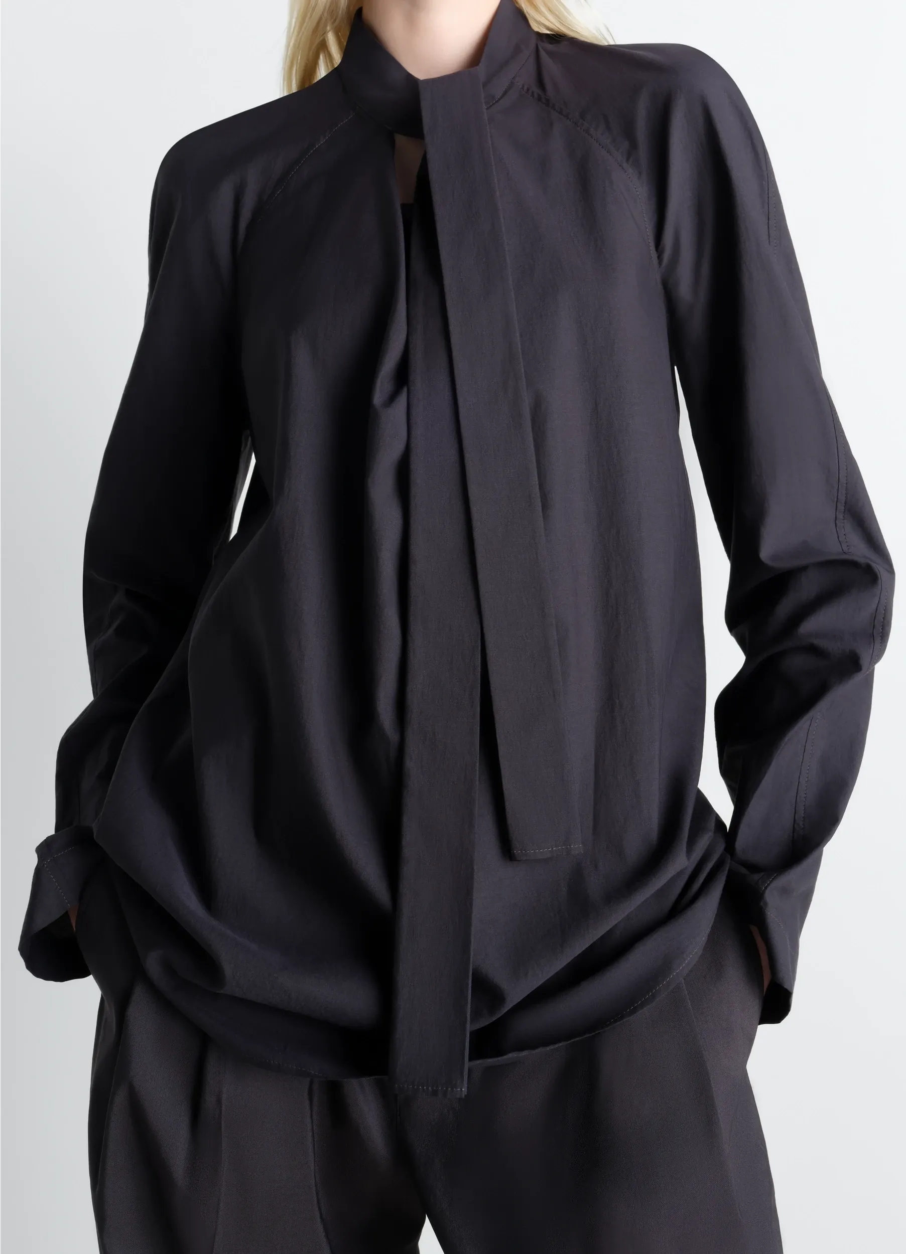 ASCOT BLOUSE IN WASHED COTTON SILK sold by Lemaire product image thumbnail 3