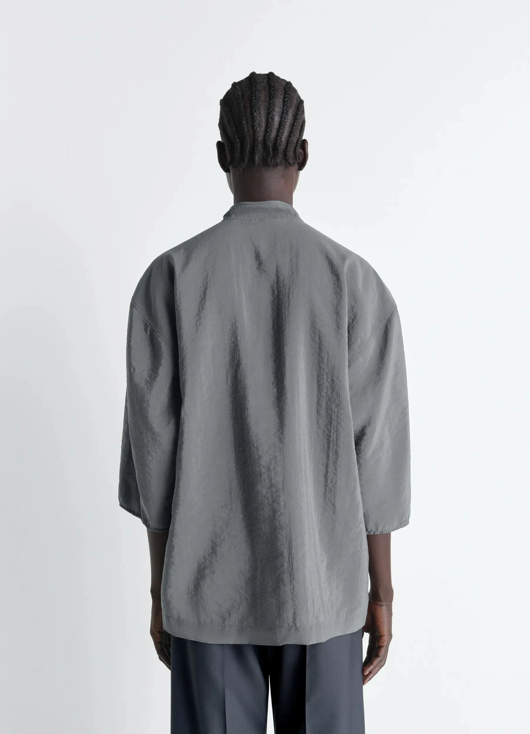 SOFT COLLAR TOP IN DRY SILK sold by Lemaire product image thumbnail 5