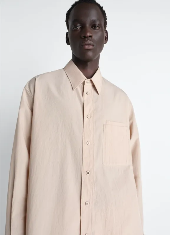 TWO POCKET SHIRT IN CREPE COTTON made by Lemaire
