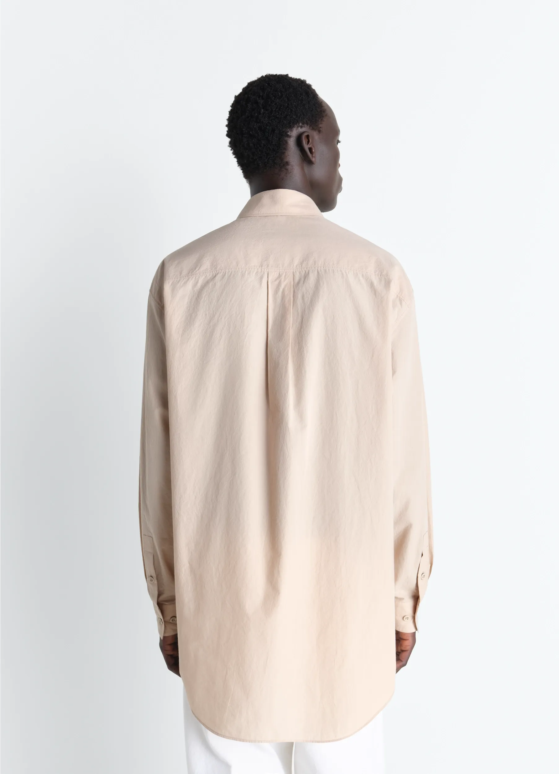 TWO POCKET SHIRT IN CREPE COTTON sold by Lemaire product image thumbnail 4
