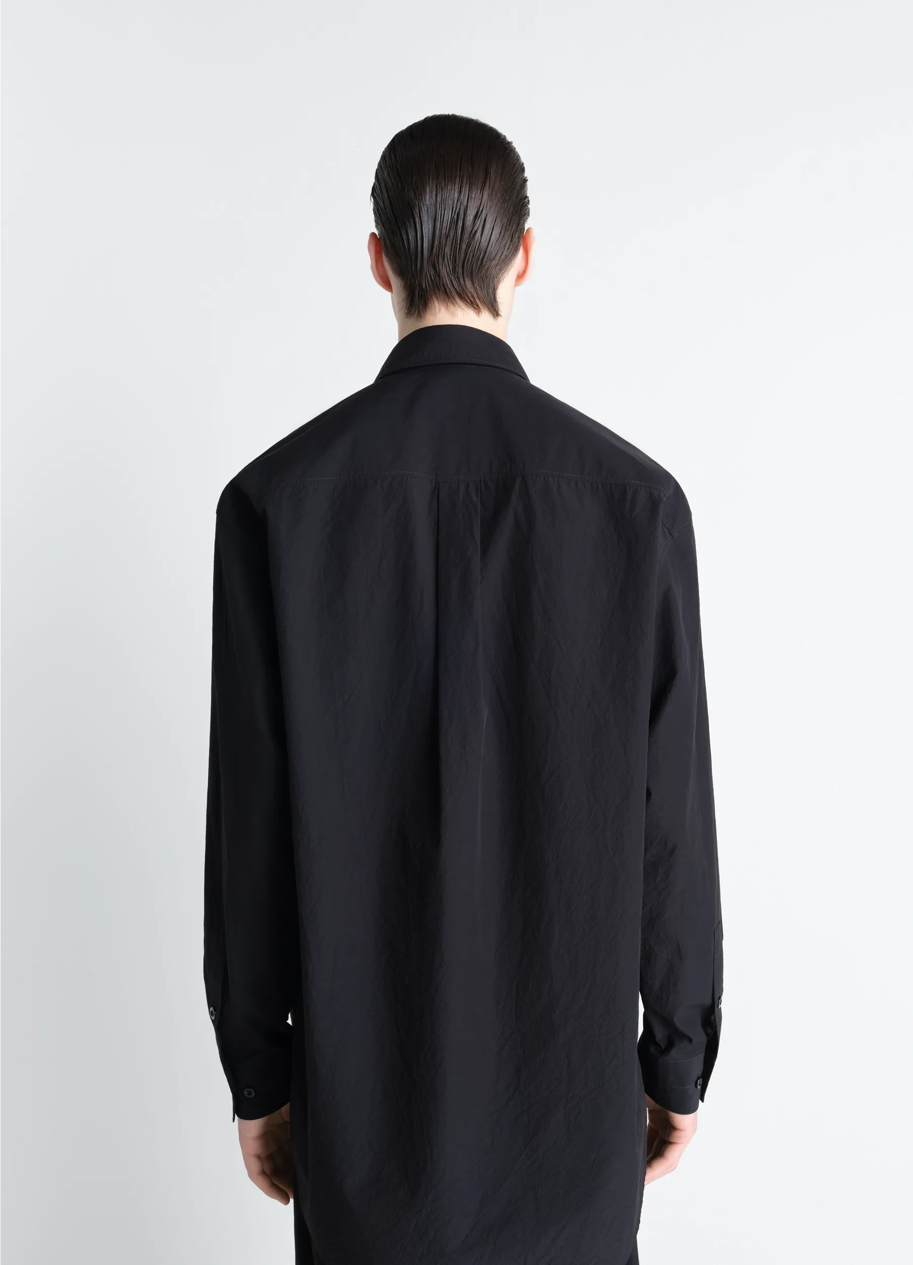 TWO POCKET SHIRT IN CREPE COTTON sold by Lemaire product image thumbnail 4
