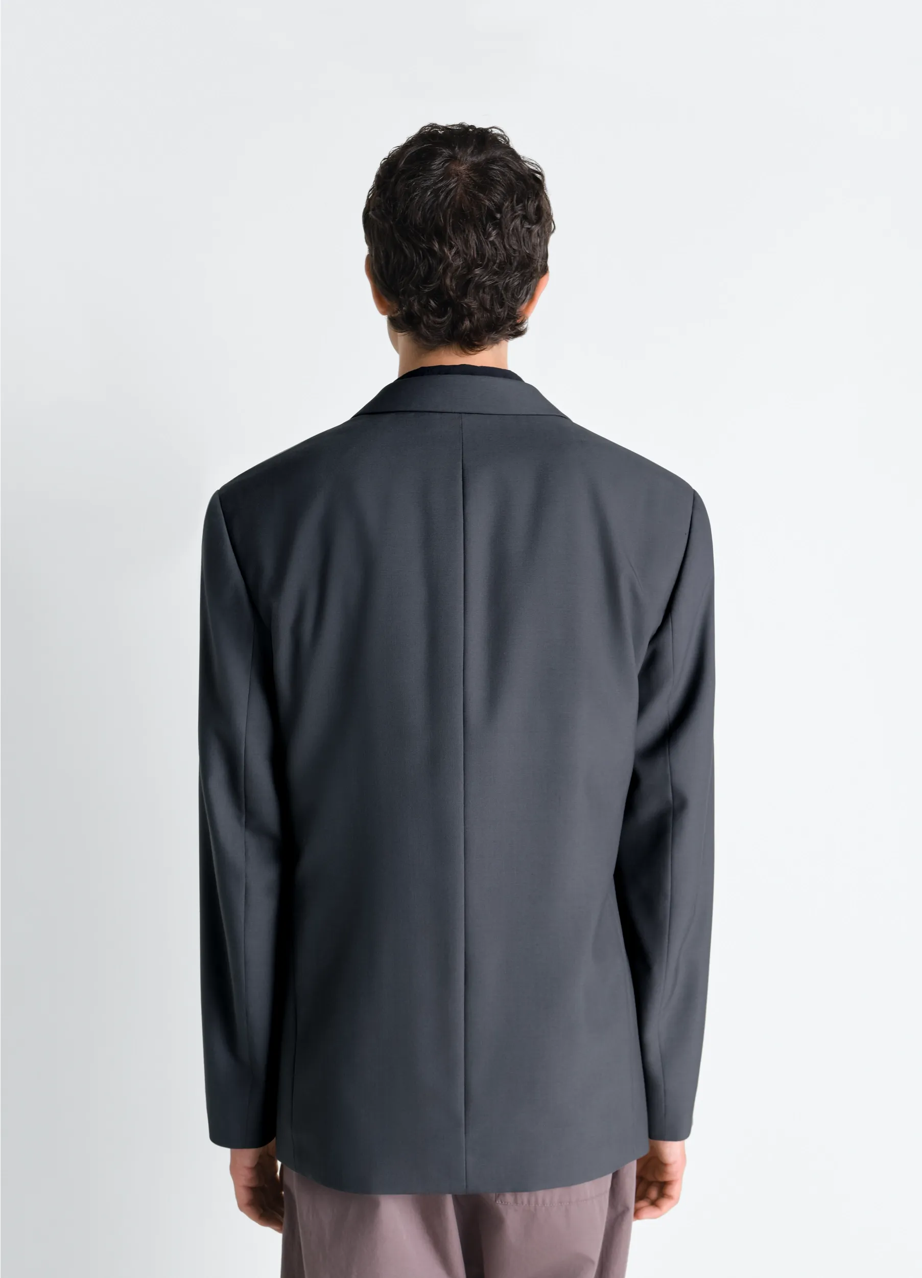DOUBLE BREASTED TAILORED JACKET IN POLYWOOL sold by Lemaire product image thumbnail 5