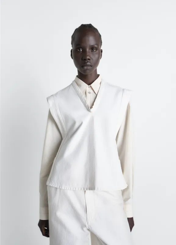 CHASUBLE IN DENIM made by Lemaire