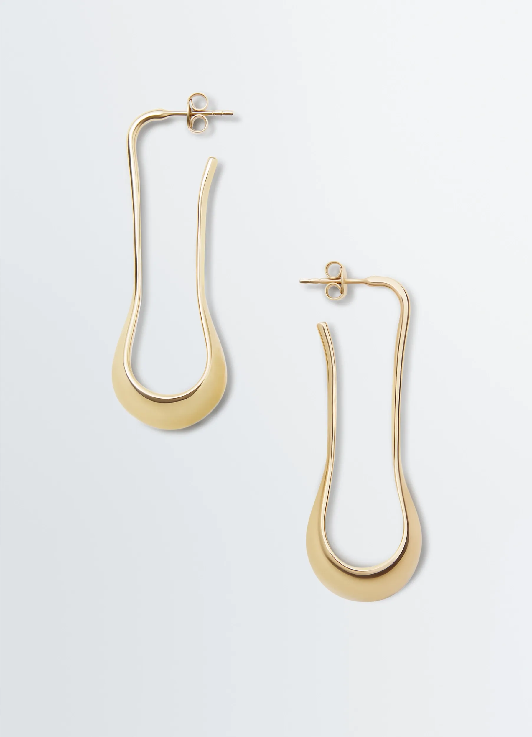 SHORT DROP EARRINGS IN VERMEIL sold by Lemaire