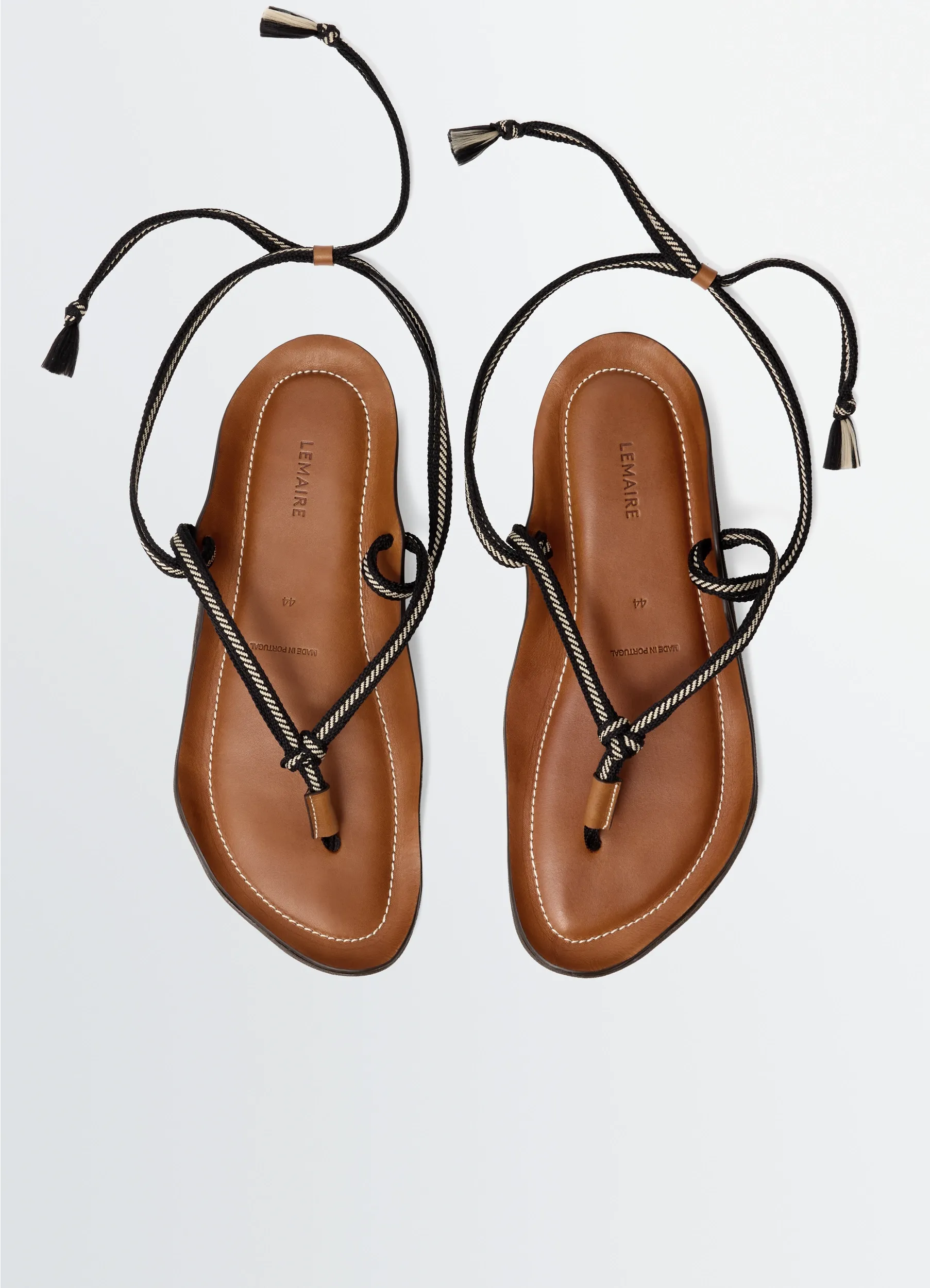 VIBRAM SANDALS IN LEATHER sold by Lemaire product image thumbnail 5