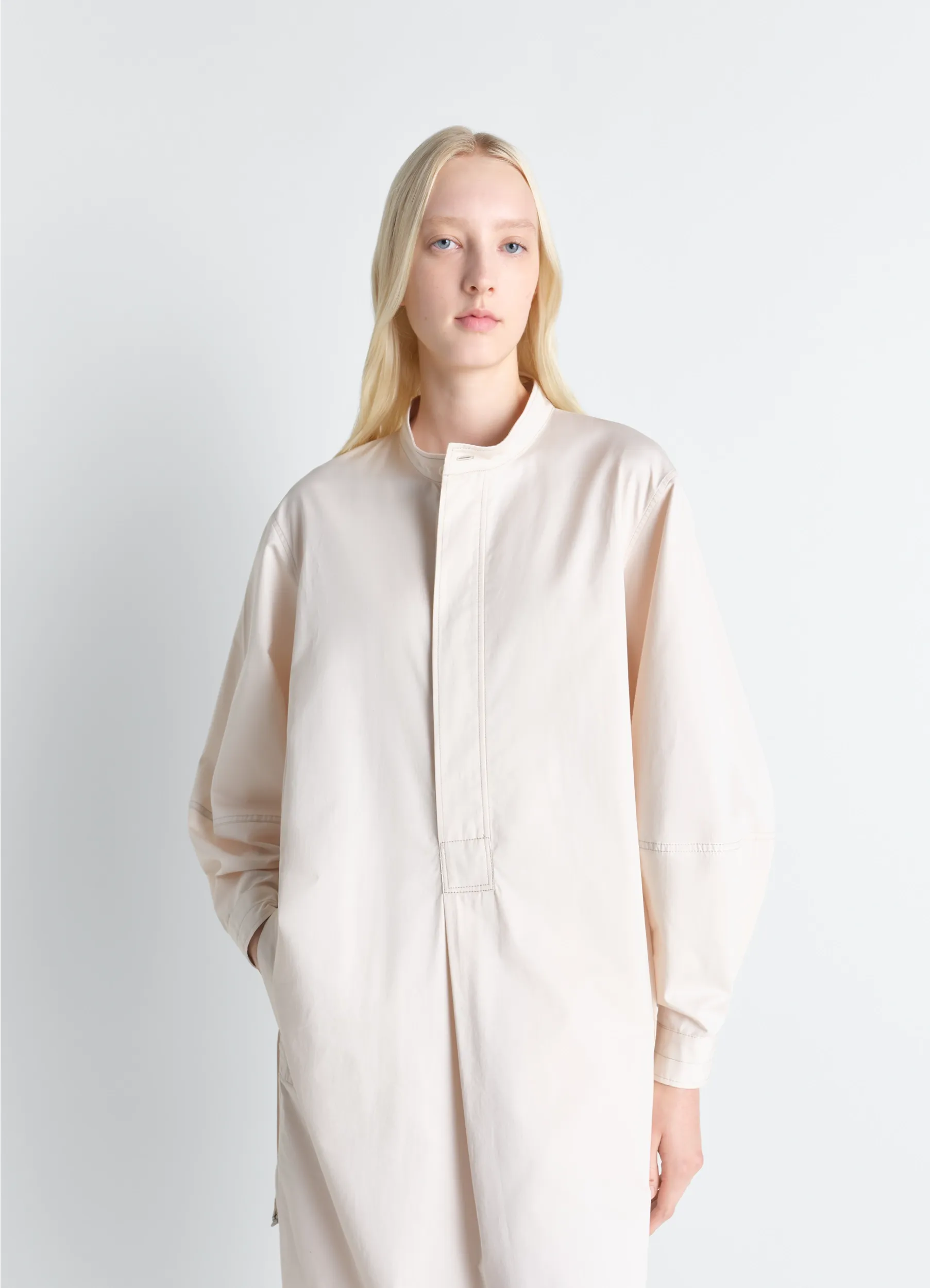 LIQUETTE DRESS IN LIGHT COTTON SATIN sold by Lemaire product image thumbnail 5