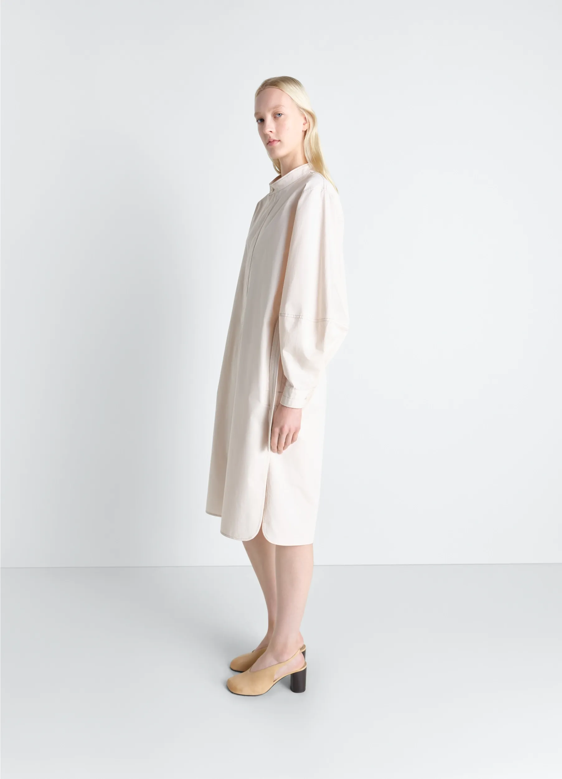 LIQUETTE DRESS IN LIGHT COTTON SATIN sold by Lemaire product image thumbnail 3