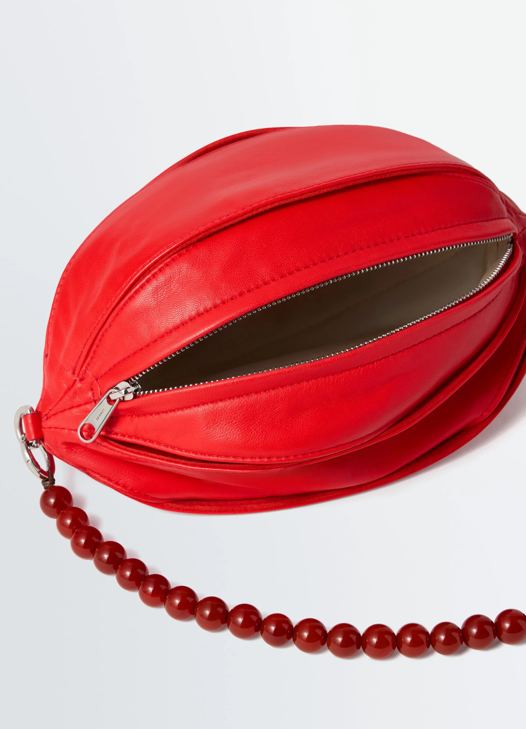BALLOON SLITS BI-MATERIAL BAG IN LEATHER sold by Lemaire product image thumbnail 3