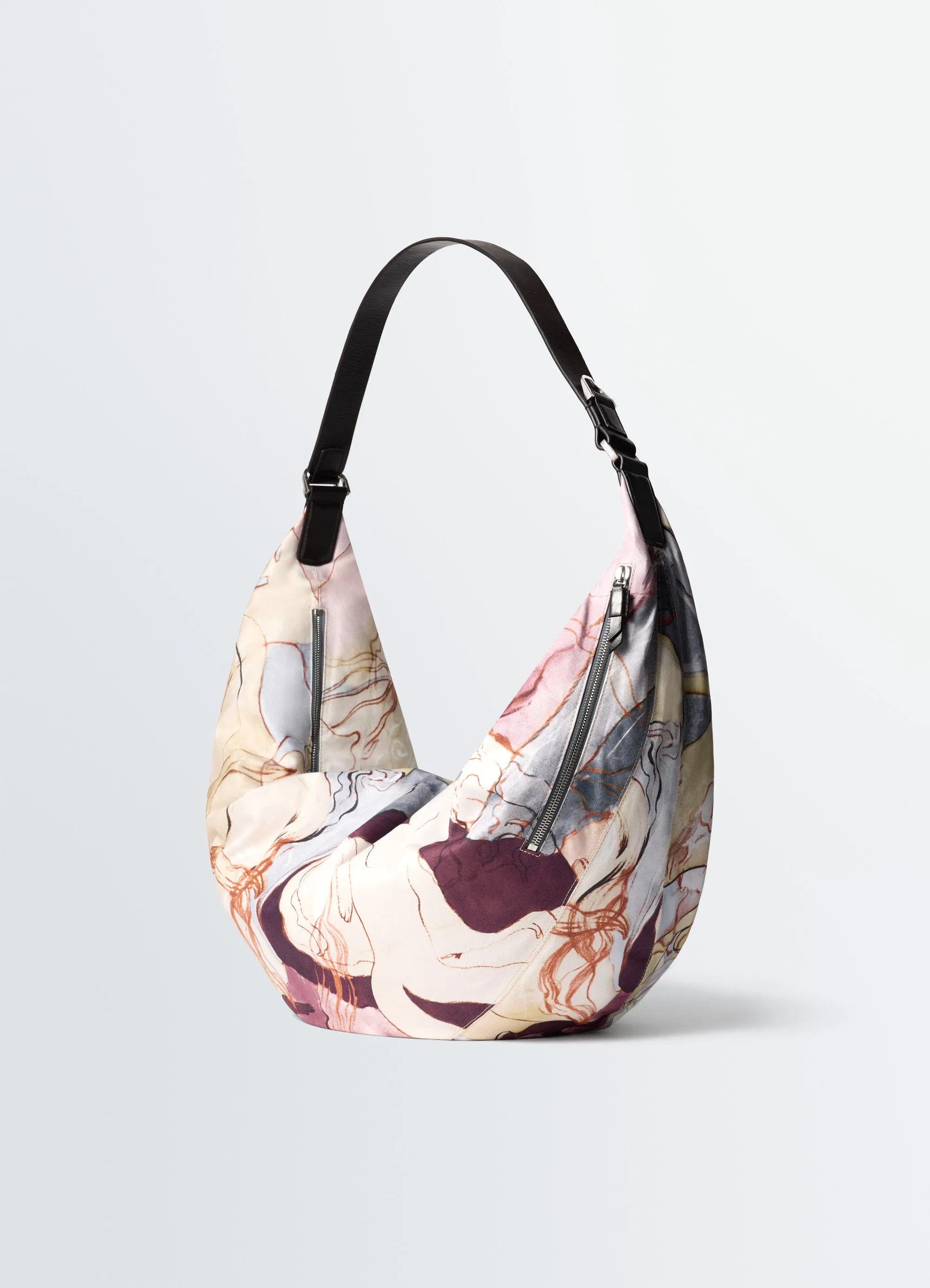 XL QUIVER CLIP BAG IN PRINTED COTTON CANVAS sold by Lemaire product image thumbnail 4
