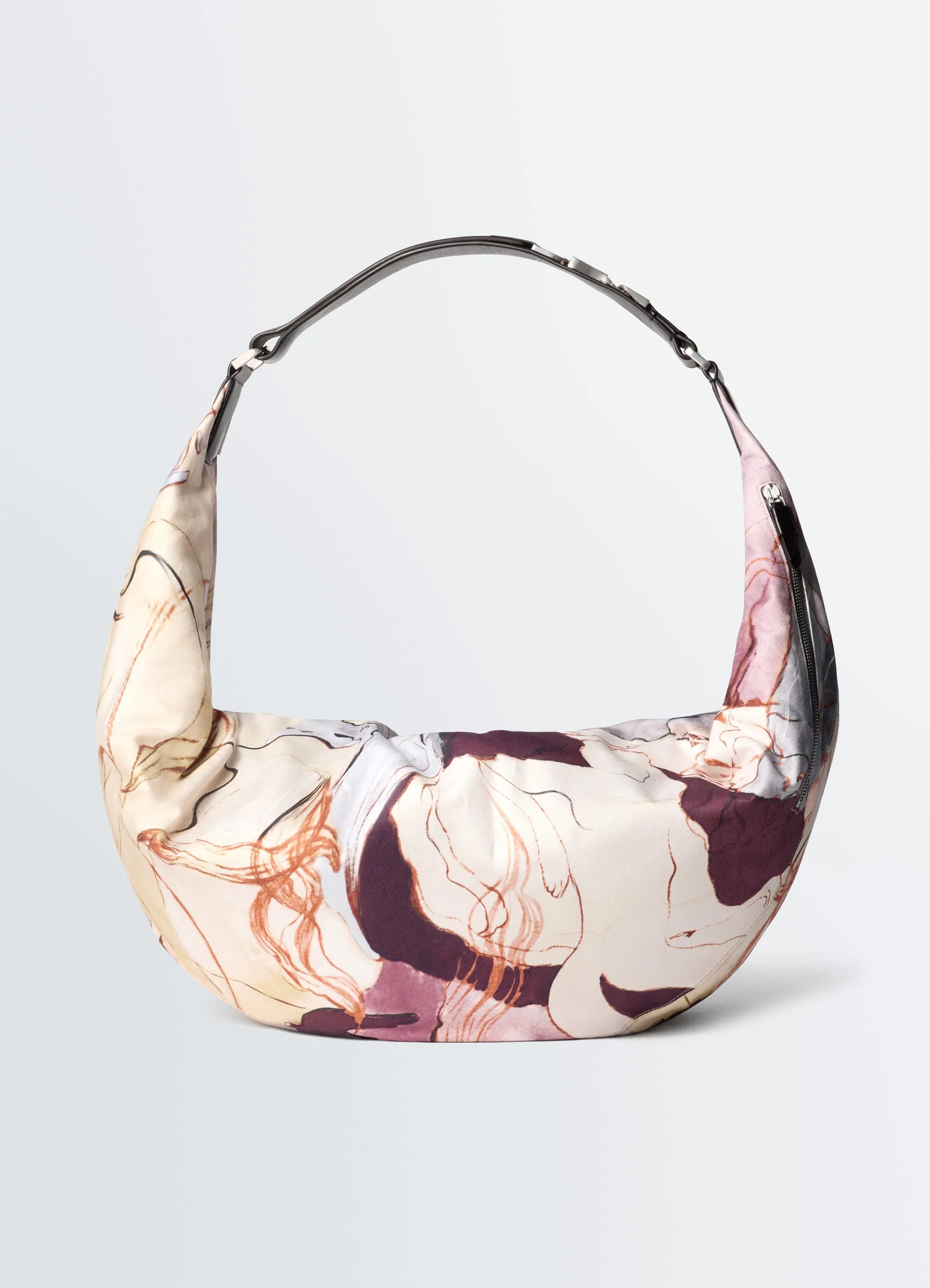 XL QUIVER CLIP BAG IN PRINTED COTTON CANVAS sold by Lemaire product image thumbnail 3