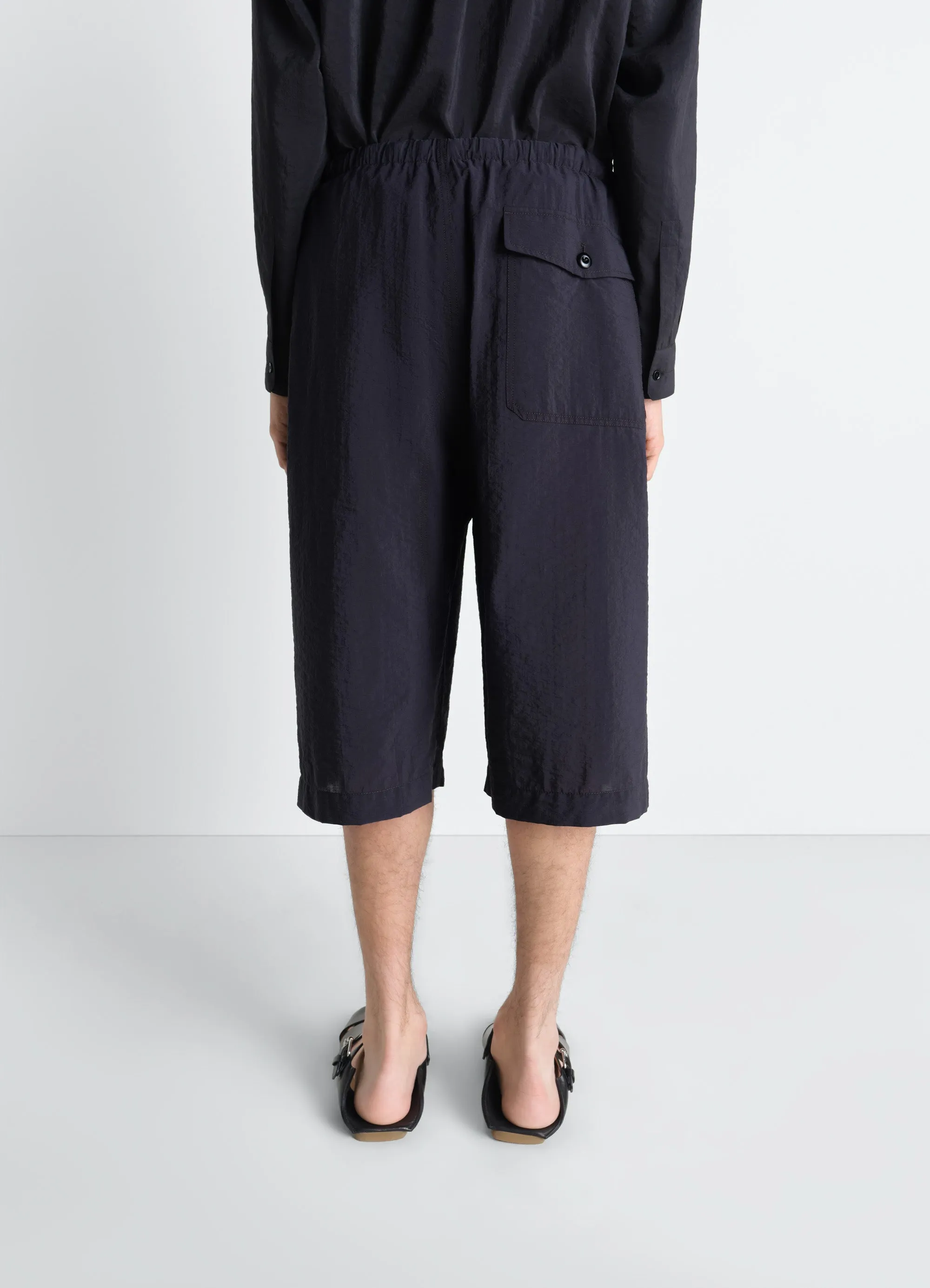 CARGO EASY SHORTS IN WASHED TECHNICAL COTTON sold by Lemaire product image thumbnail 5