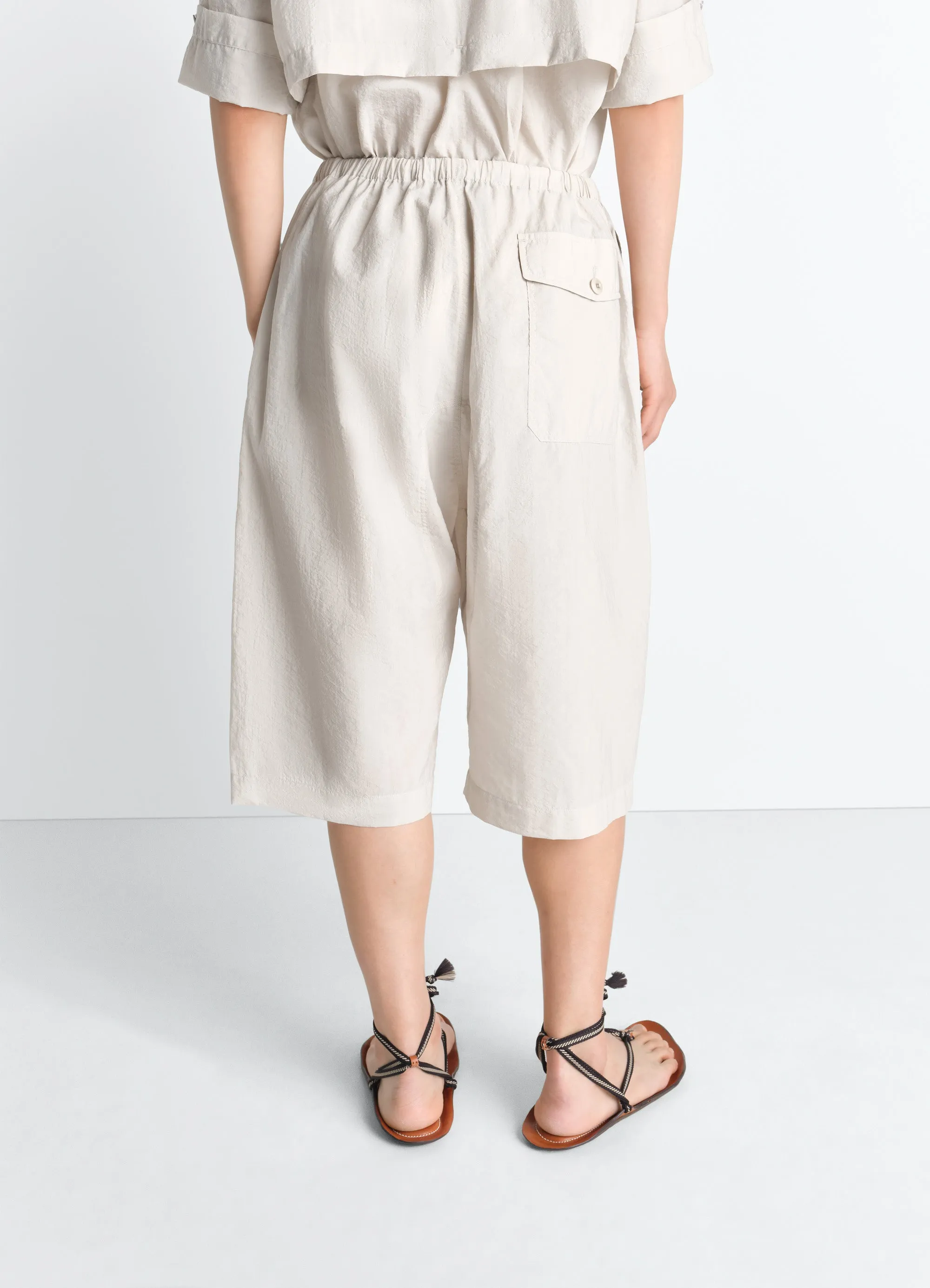 CARGO EASY SHORTS IN WASHED TECHNICAL COTTON sold by Lemaire product image thumbnail 5