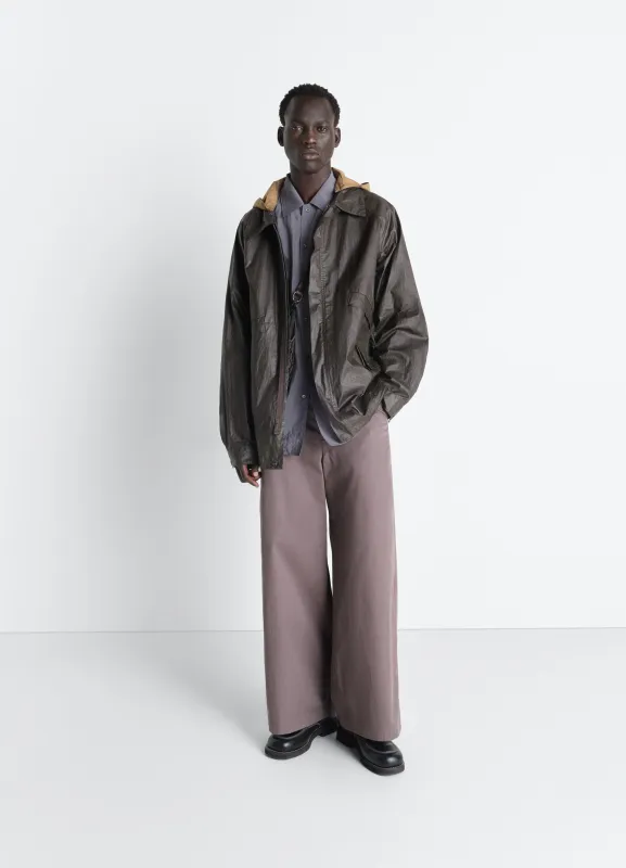 STRAIGHT FIT PANTS IN LIGHT COTTON TWILL sold by Lemaire