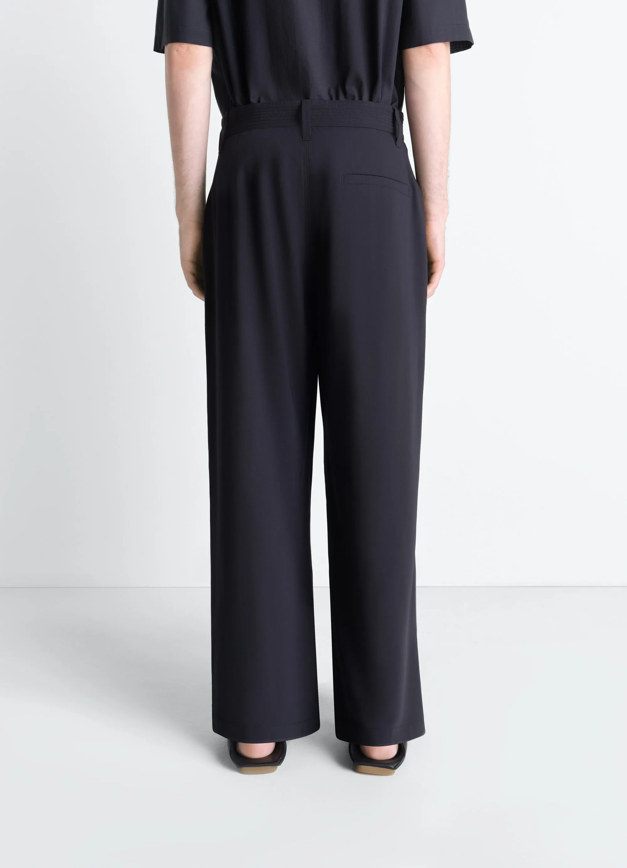 SINGLE PLEAT PANTS IN WOOL CREPE sold by Lemaire product image thumbnail 5