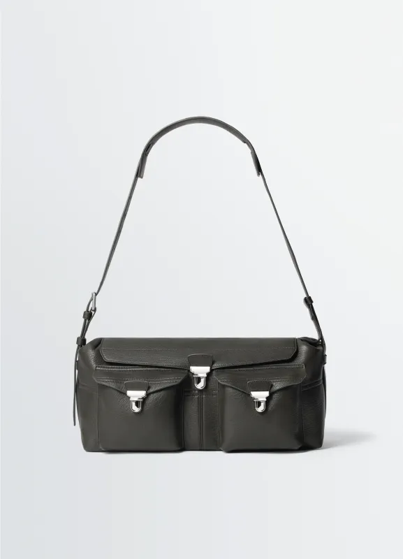 SOFT GEAR BAG IN LEATHER made by Lemaire