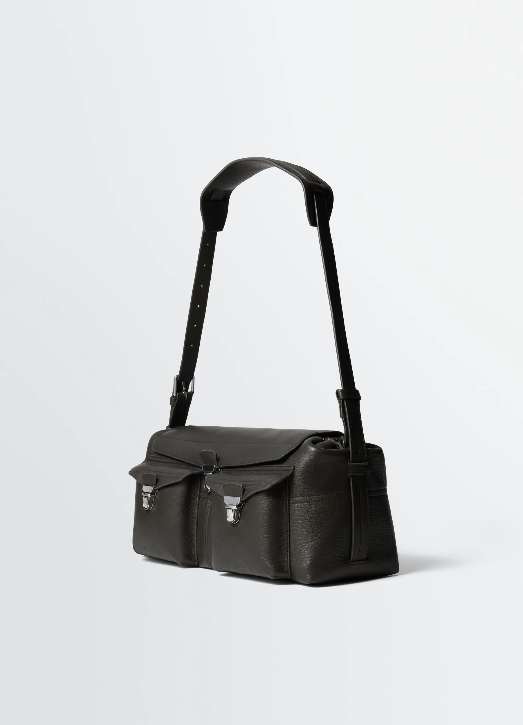 SOFT GEAR BAG IN LEATHER sold by Lemaire product image thumbnail 3