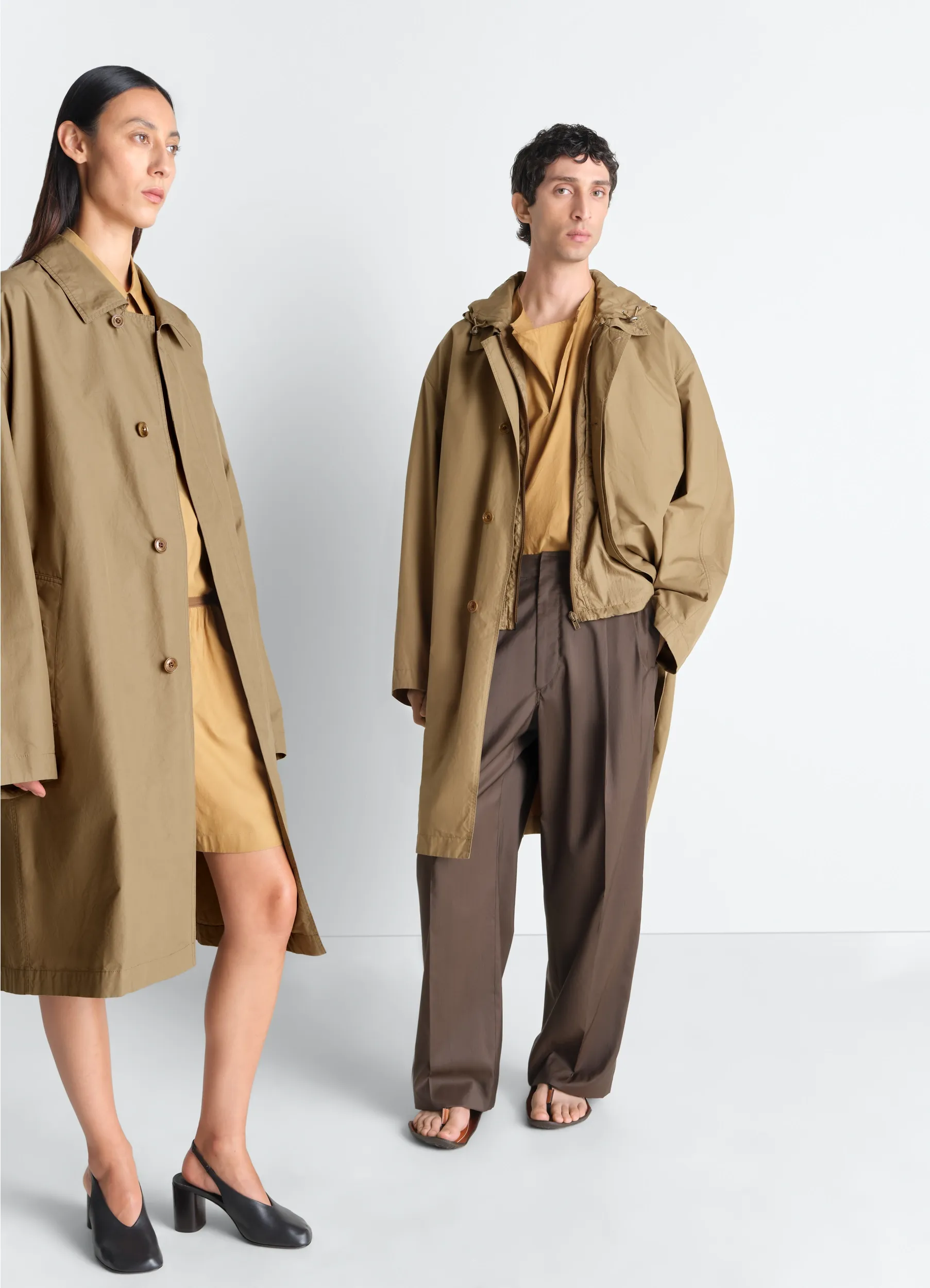 CAR COAT IN VENTILE® COTTON sold by Lemaire