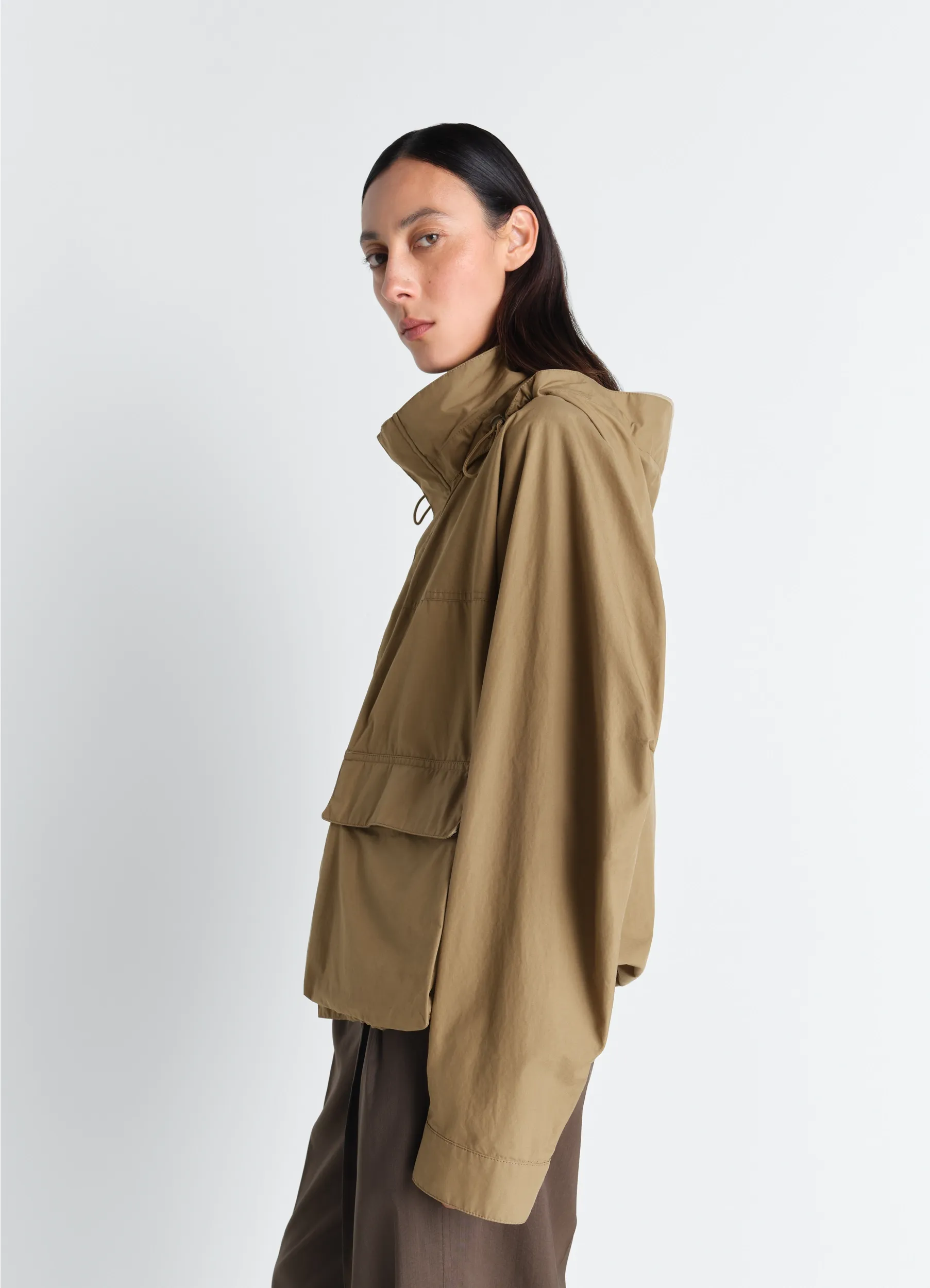SHORT RAIN PARKA IN VENTILE® COTTON sold by Lemaire product image thumbnail 3
