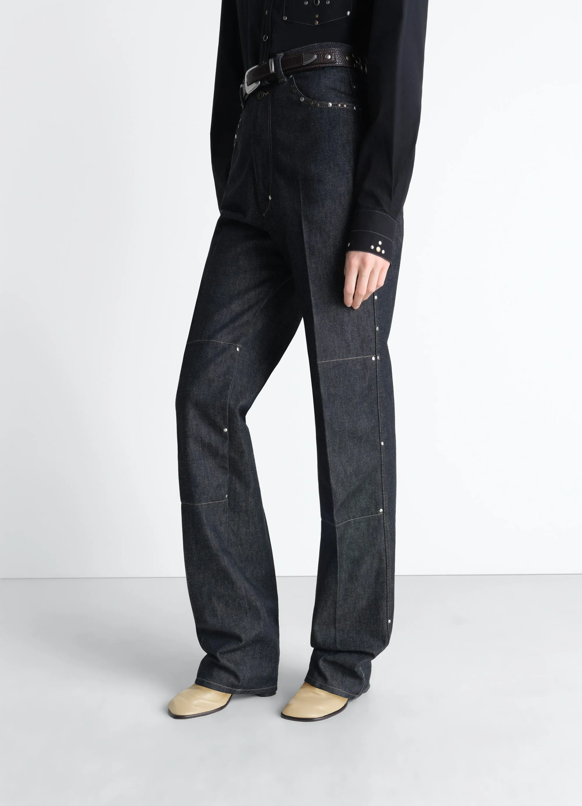 GLOVE ANKLE BOOTS WITH 80MM HEEL sold by Lemaire product image thumbnail 2