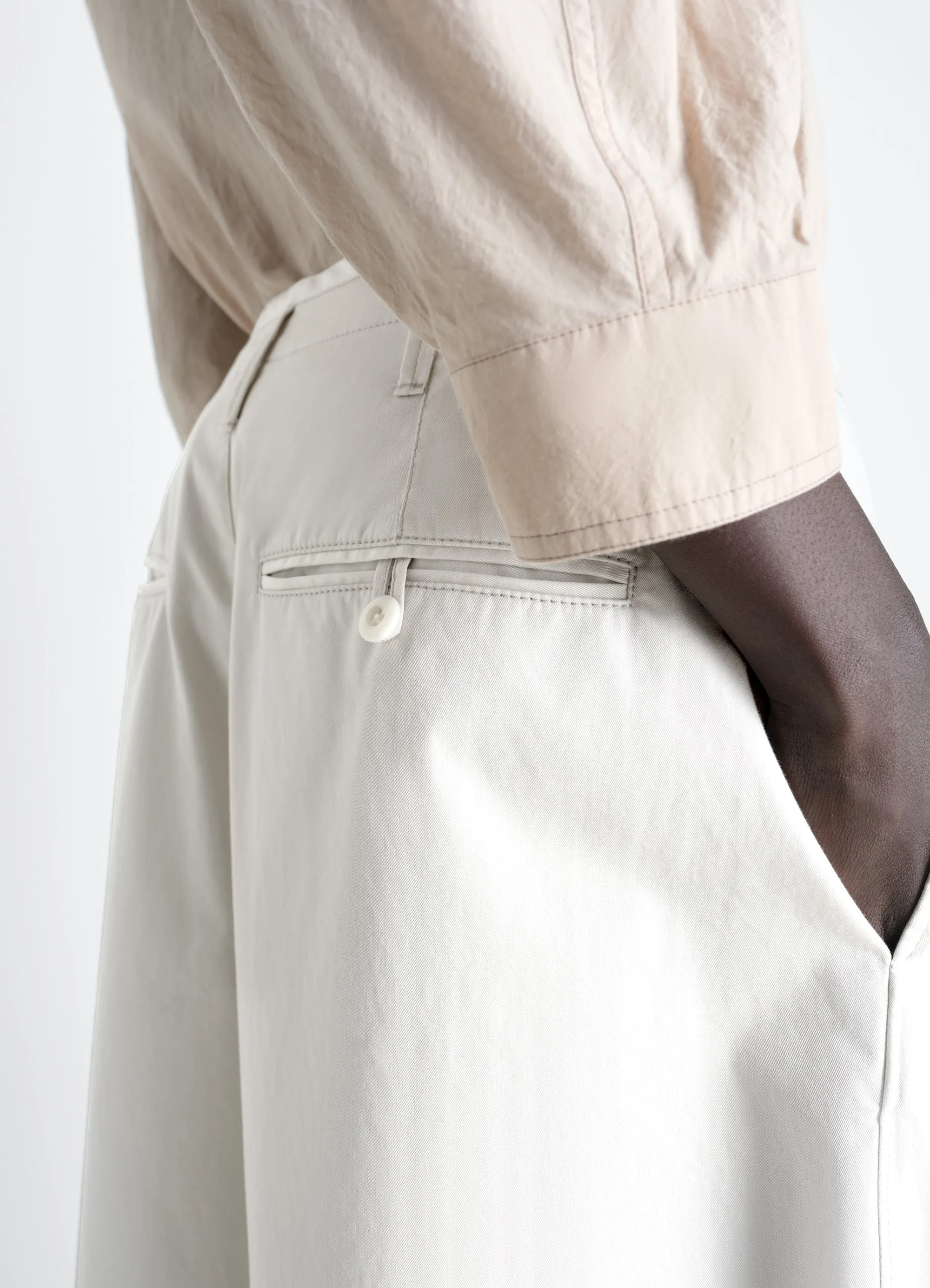 LARGE CHINO IN COTTON TWILL sold by Lemaire product image thumbnail 3
