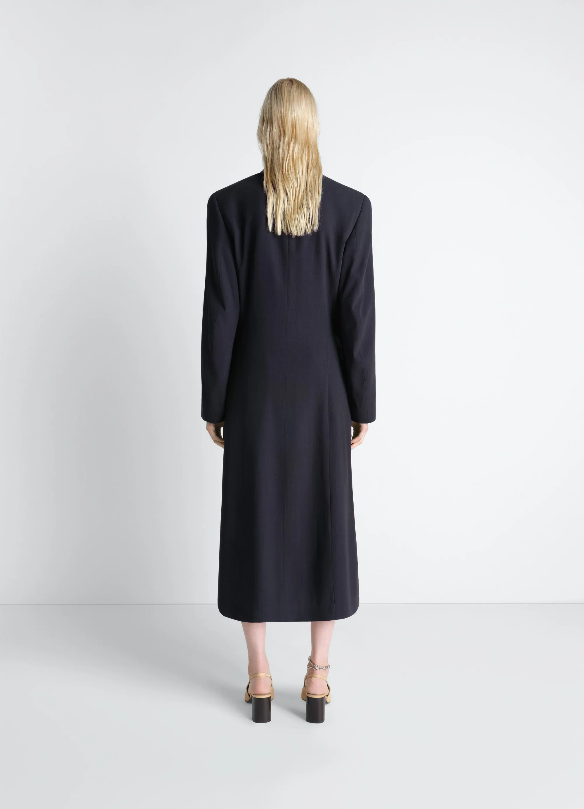 WRAP OVER COAT IN WOOL CREPE sold by Lemaire product image thumbnail 5