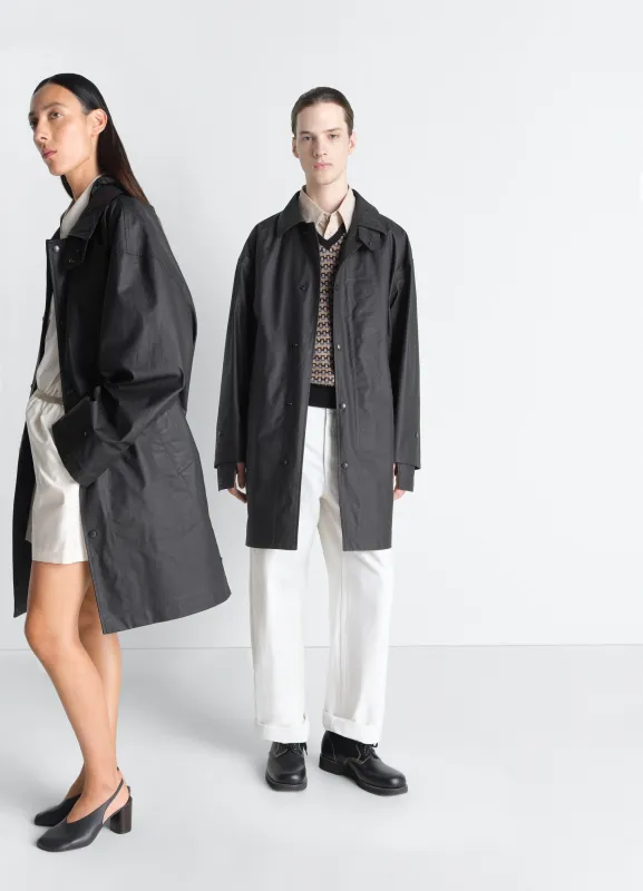 RAINCOAT IN RESINATED COTTON made by Lemaire