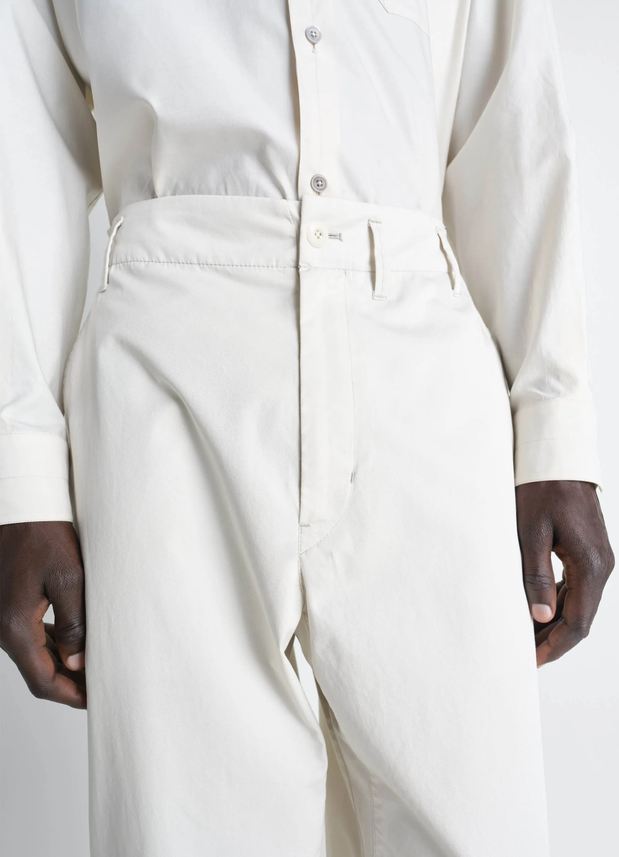 TAPERED WORKWEAR PANTS IN COTTON TWILL sold by Lemaire product image thumbnail 3