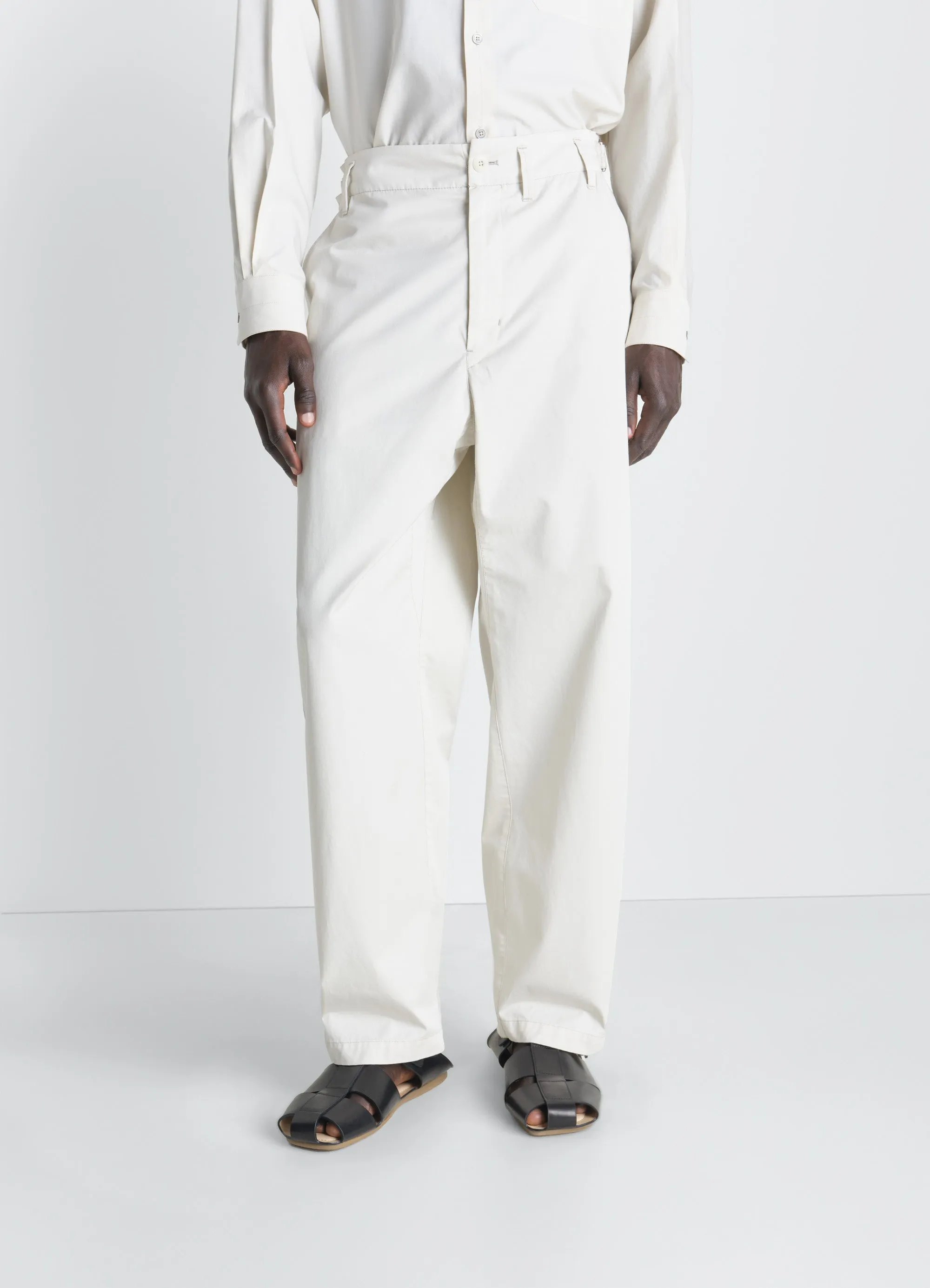 TAPERED WORKWEAR PANTS IN COTTON TWILL sold by Lemaire product image thumbnail 2