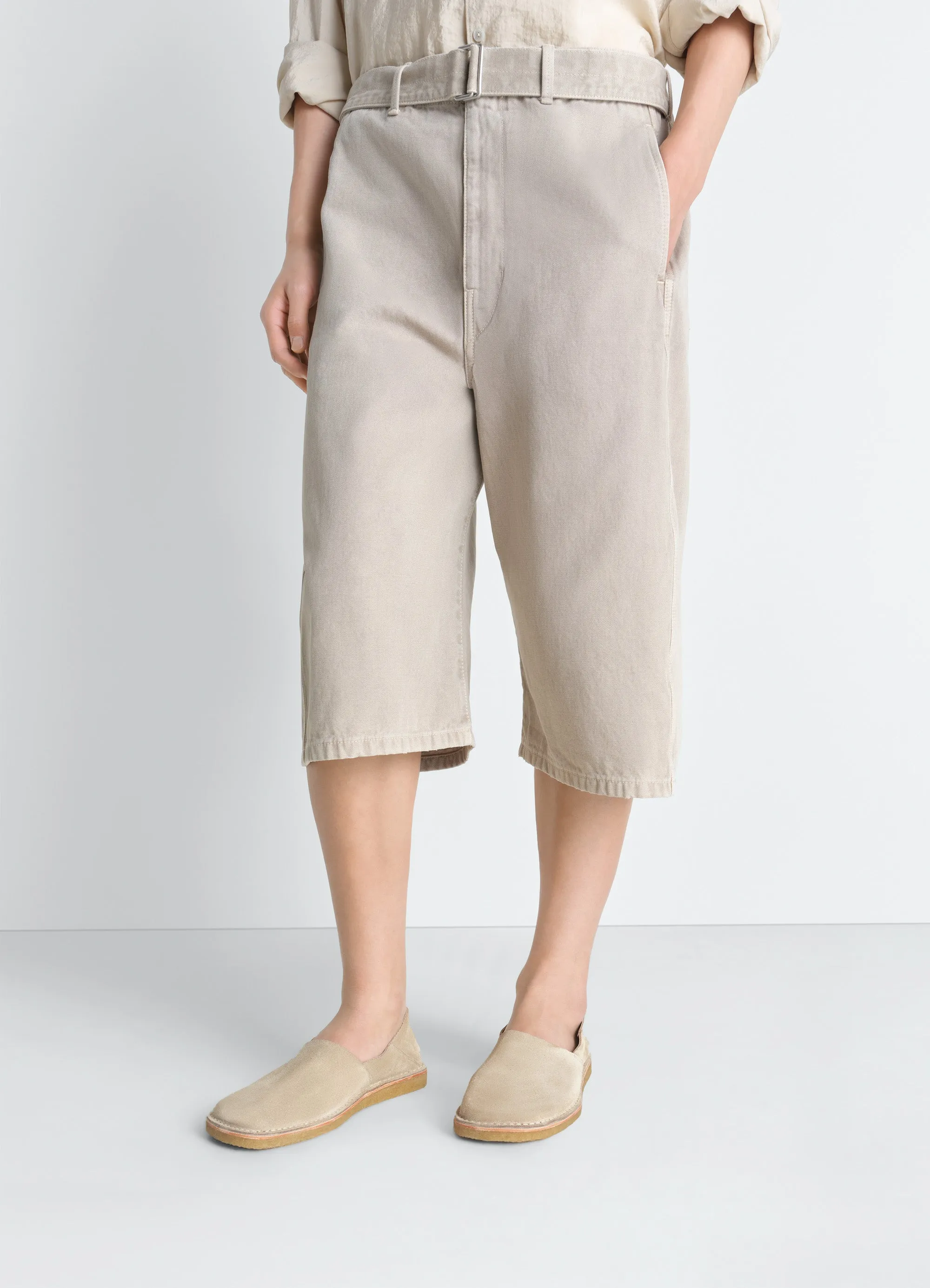 SQUARE SLIP-ON LOAFERS IN SUEDE LEATHER sold by Lemaire product image thumbnail 2